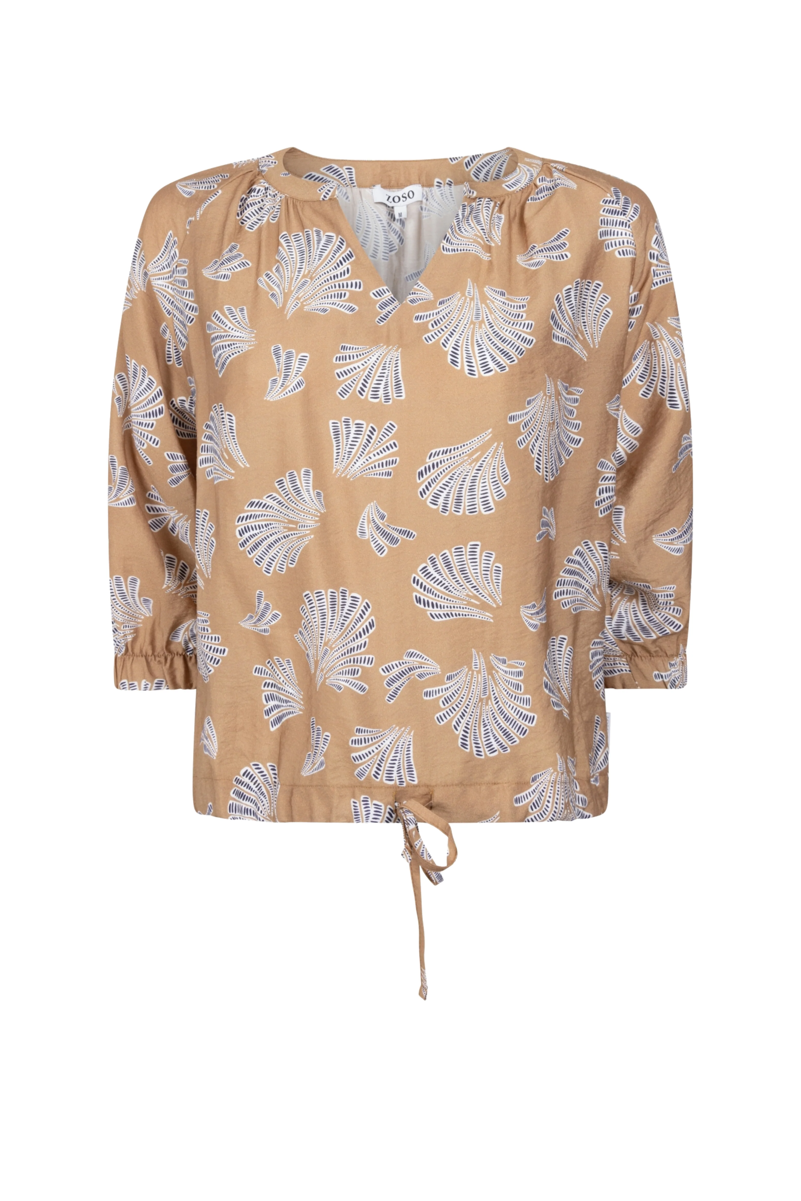 Blouse Lydia Summer Camel 262 - Image 3