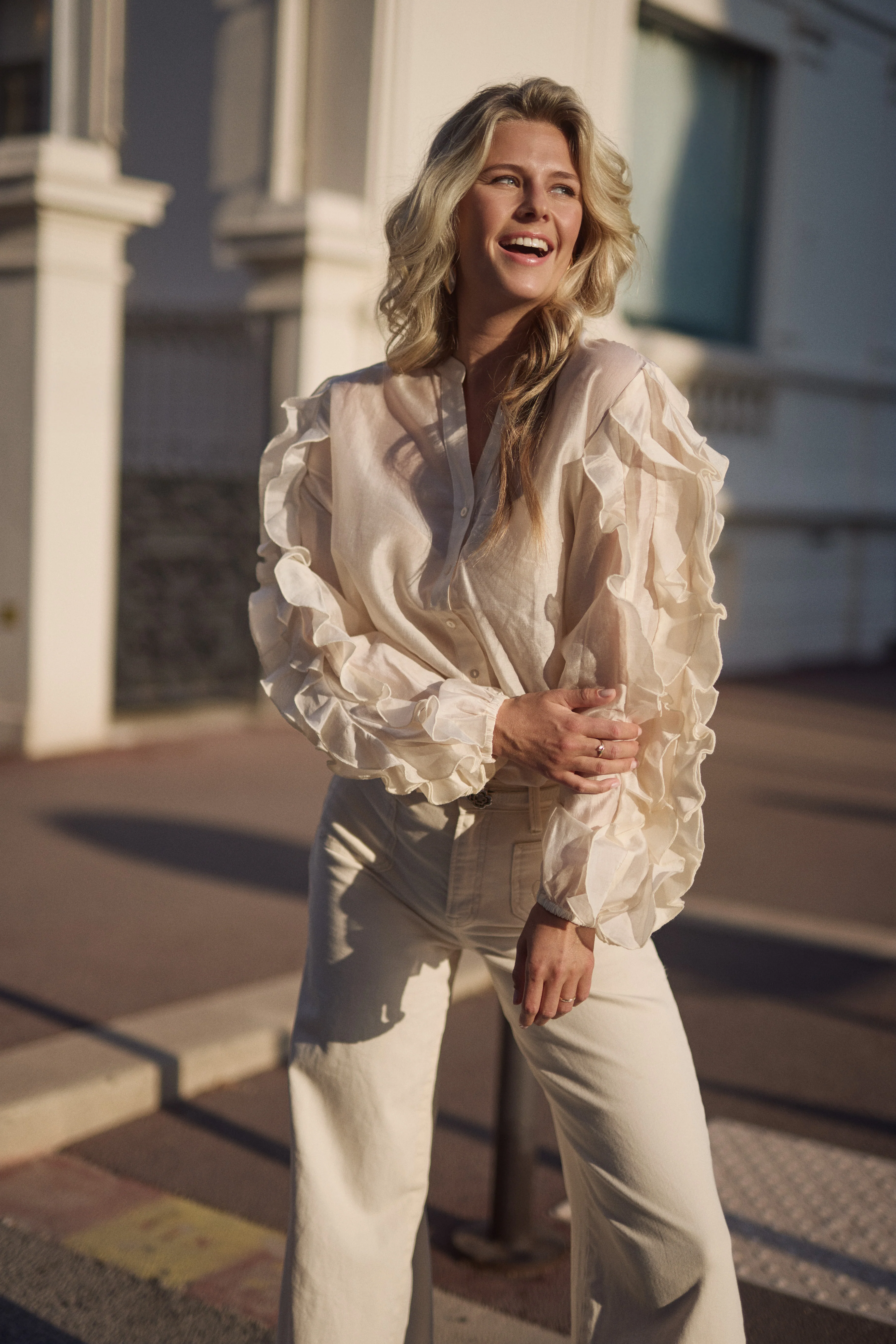 Blouse Margriet Offwhite NKS02225