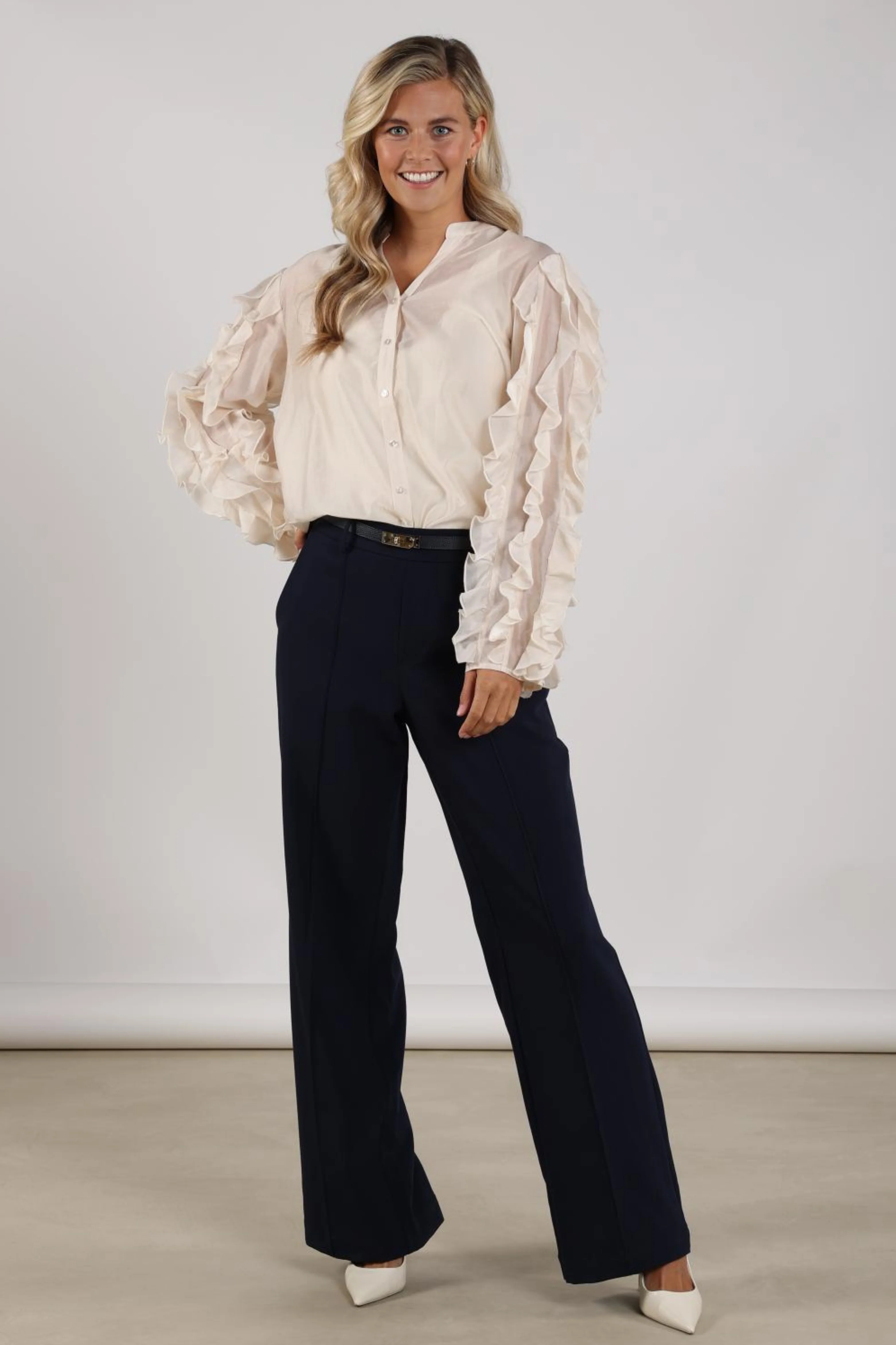 Blouse Margriet Offwhite NKS02225 - Image 10
