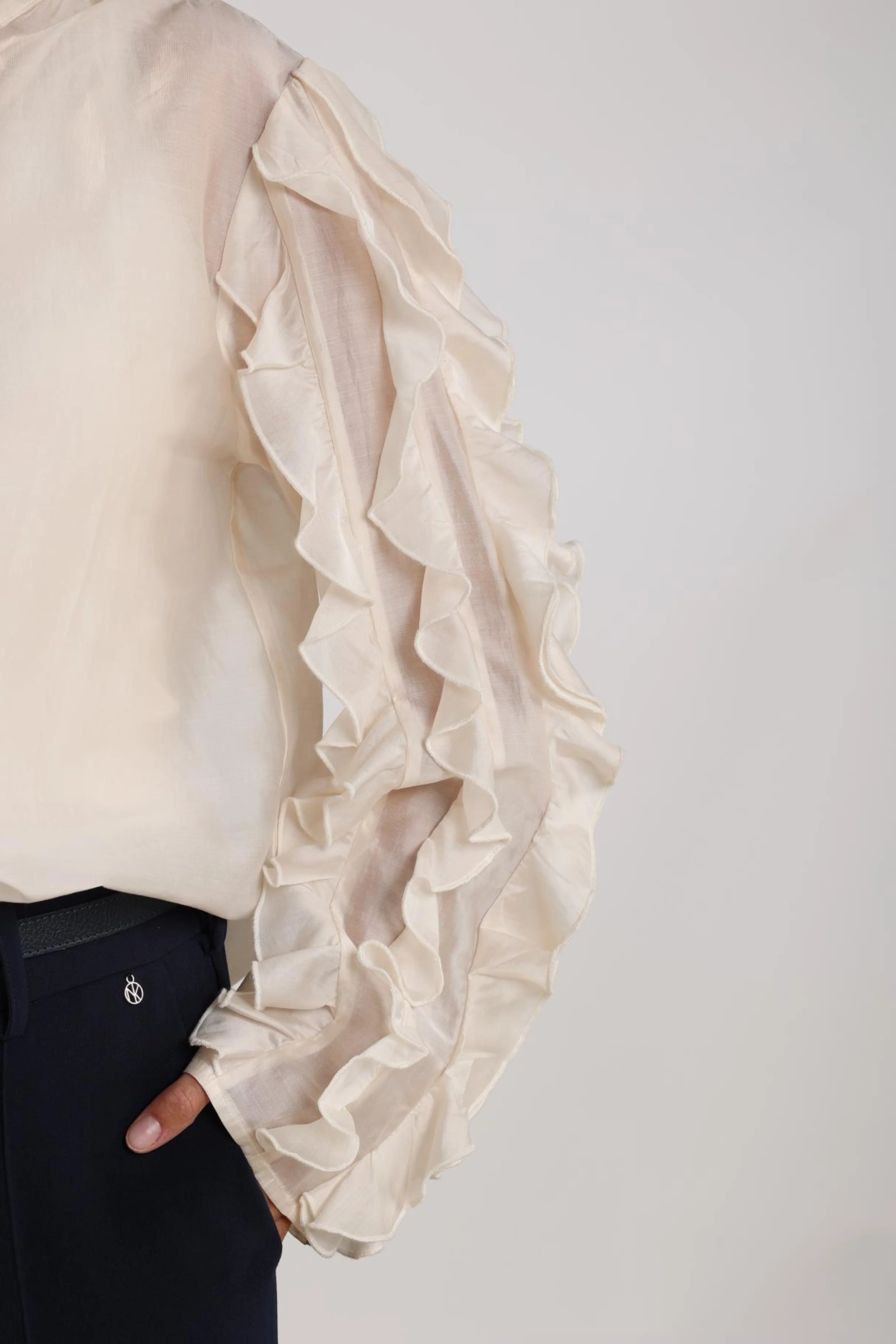 Blouse Margriet Offwhite NKS02225 - Image 11