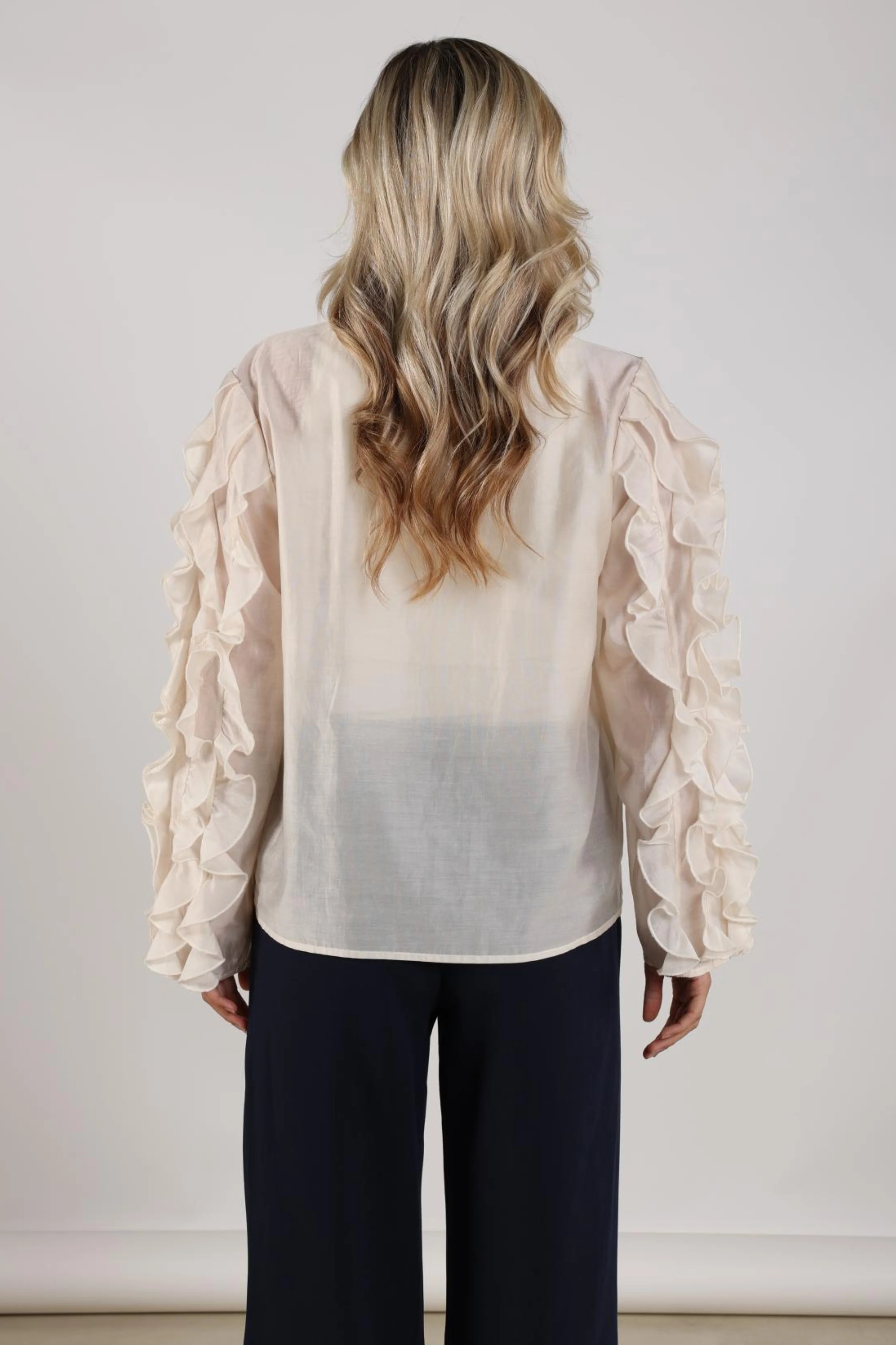 Blouse Margriet Offwhite NKS02225 - Image 4