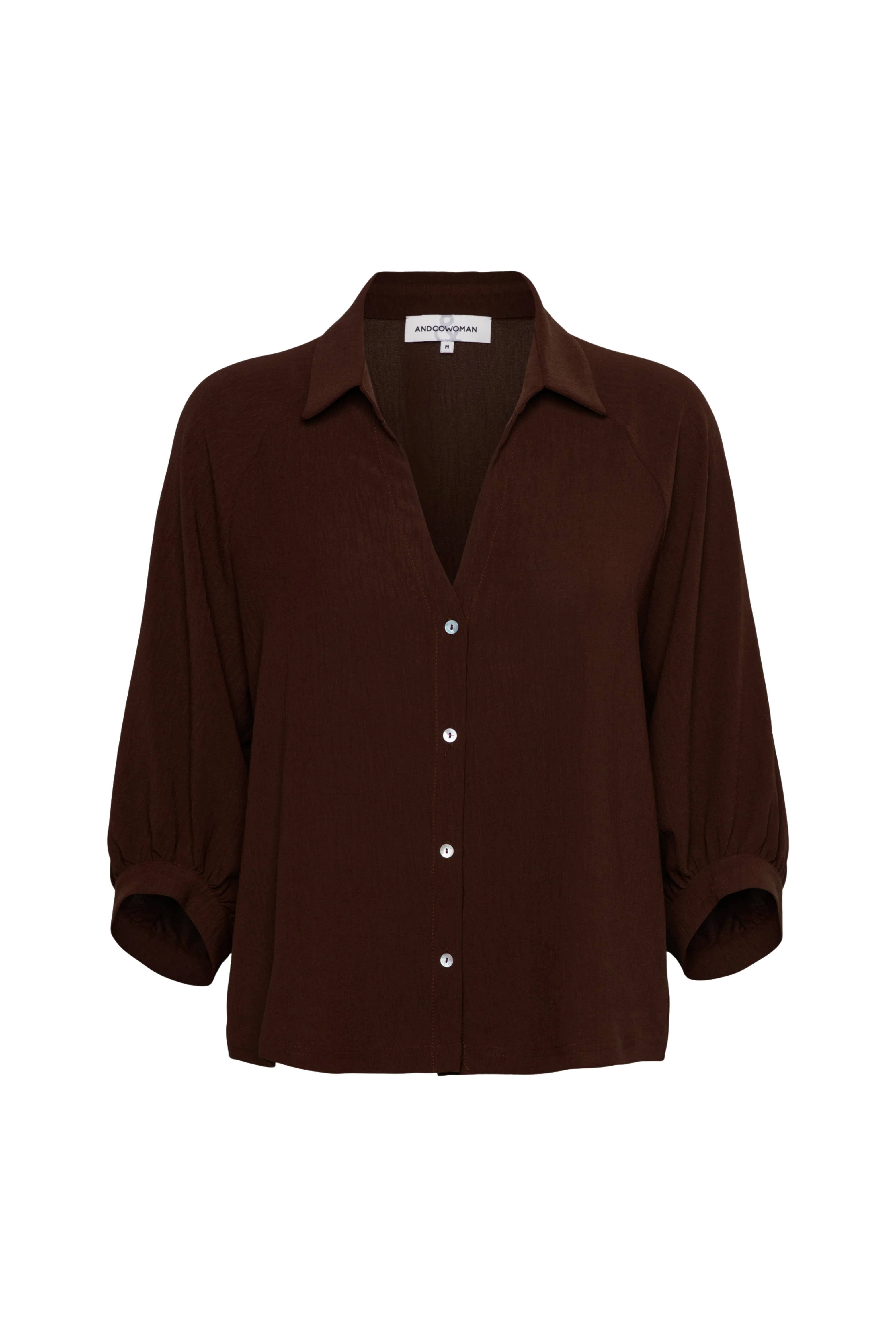 Blouse Marijke Plum BL436 - Image 2