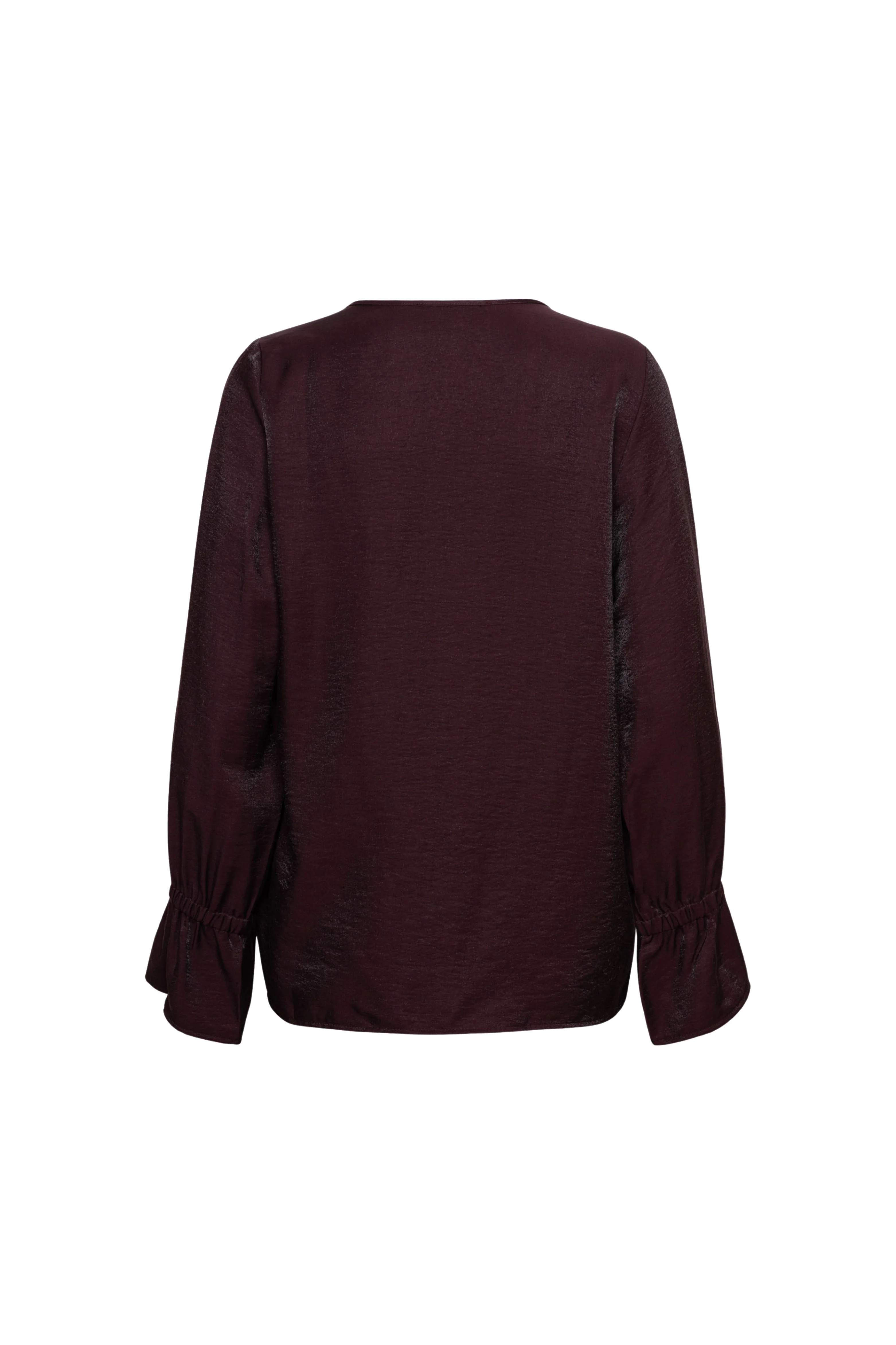 Blouse Melina Aubergine BL406 - Image 5
