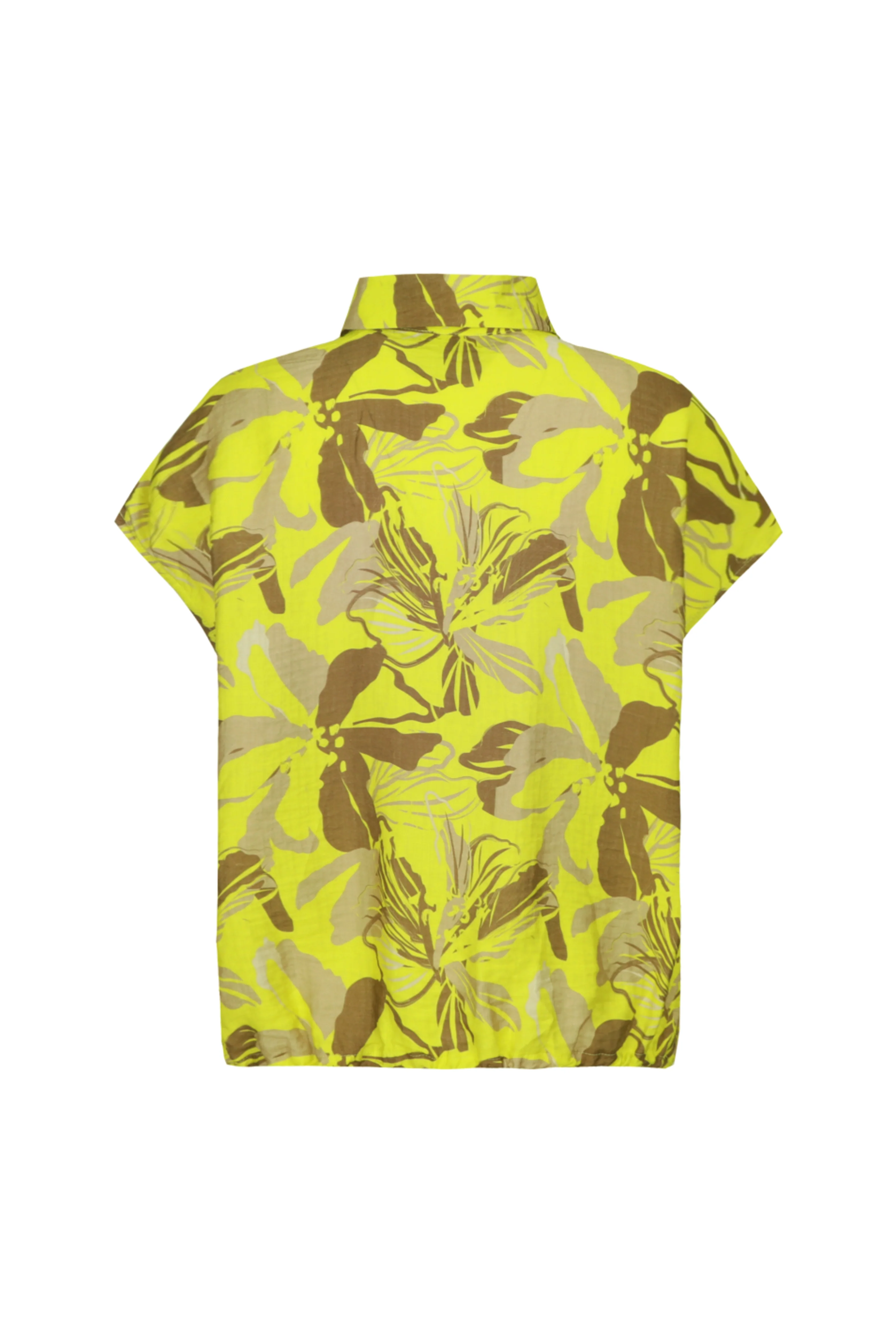 Blouse Nanna Cyber Lime Walnut - Image 2