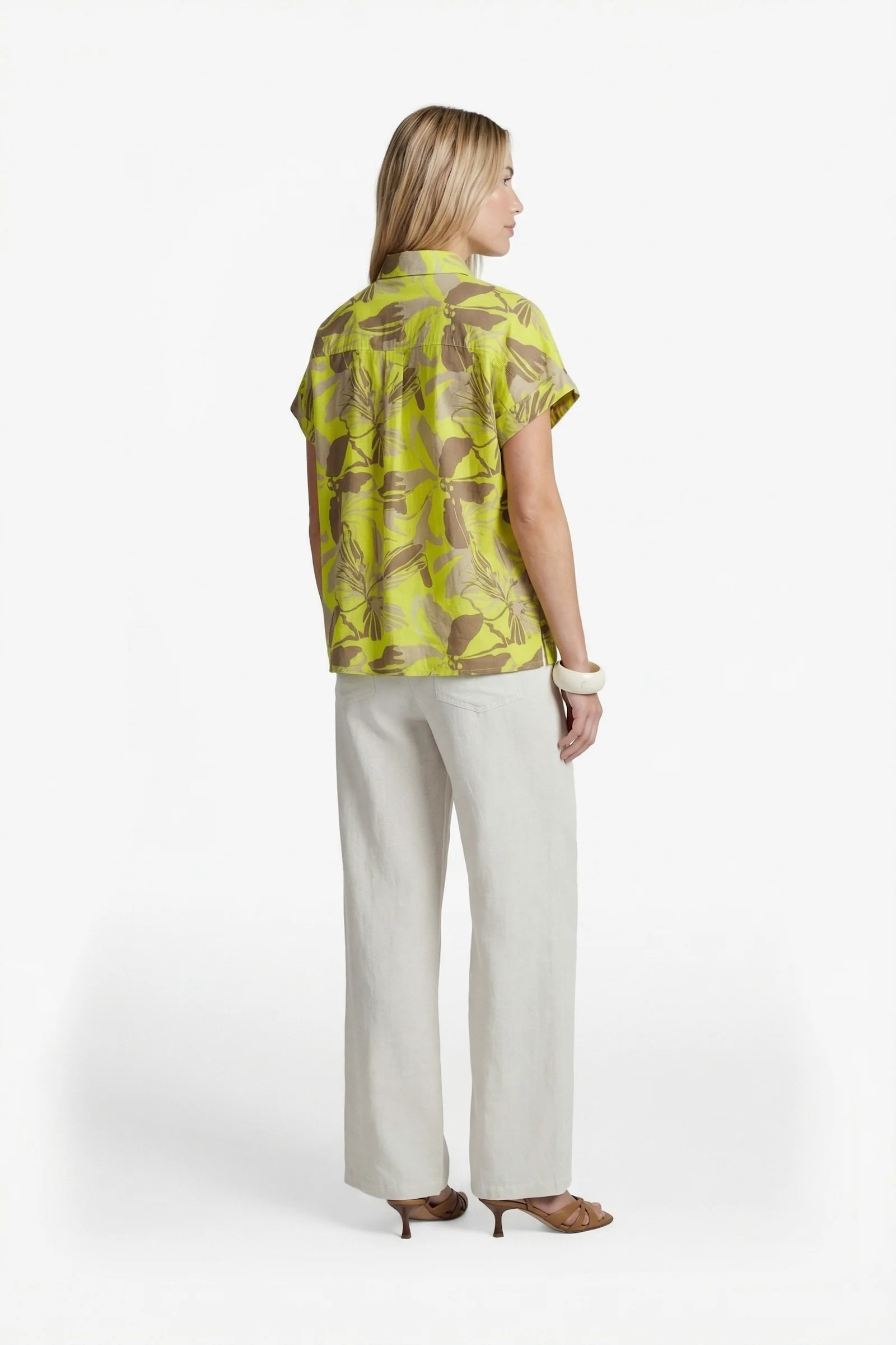 Blouse Nanna Cyber Lime Walnut - Image 6