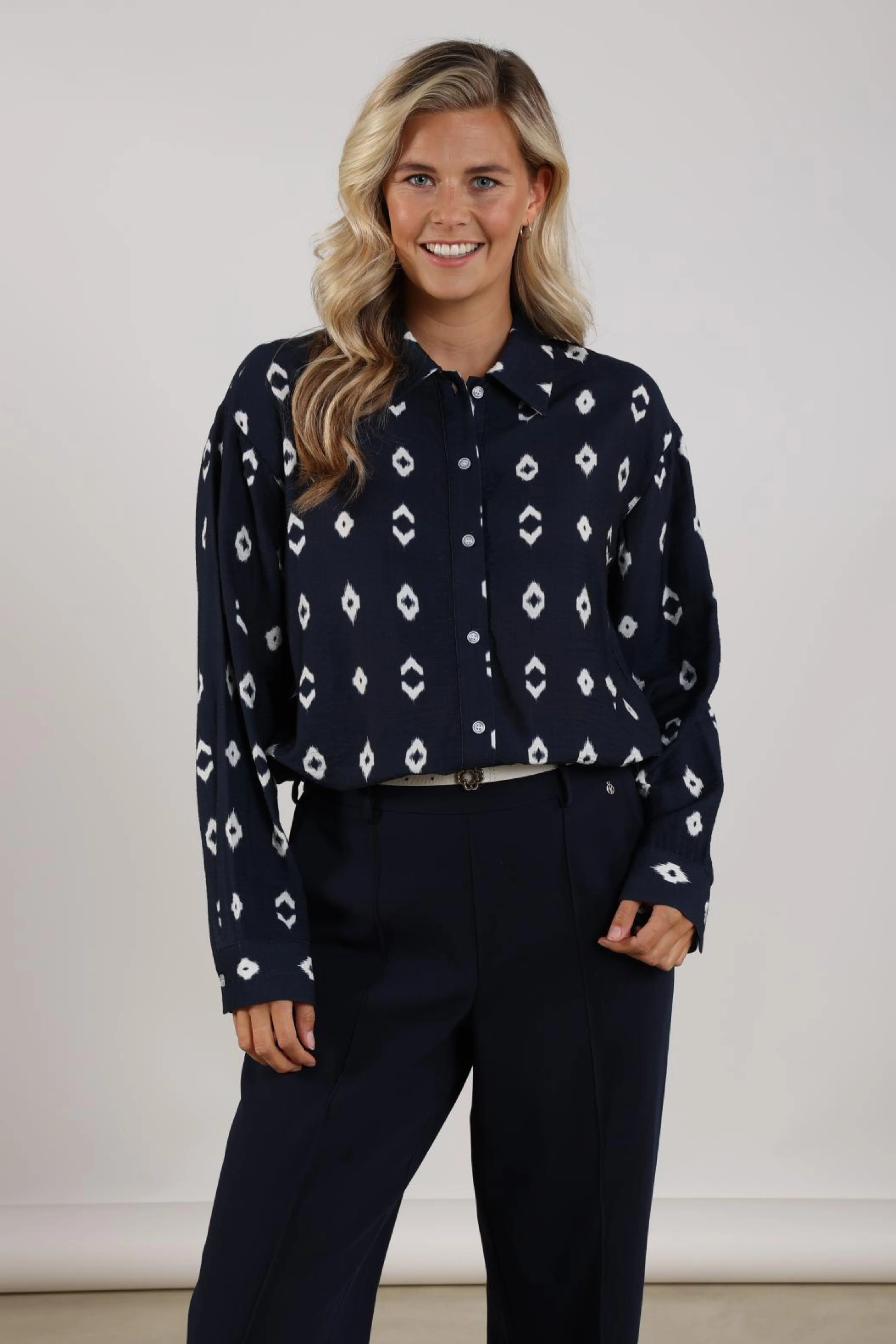 Blouse Newport Navy NKS02141