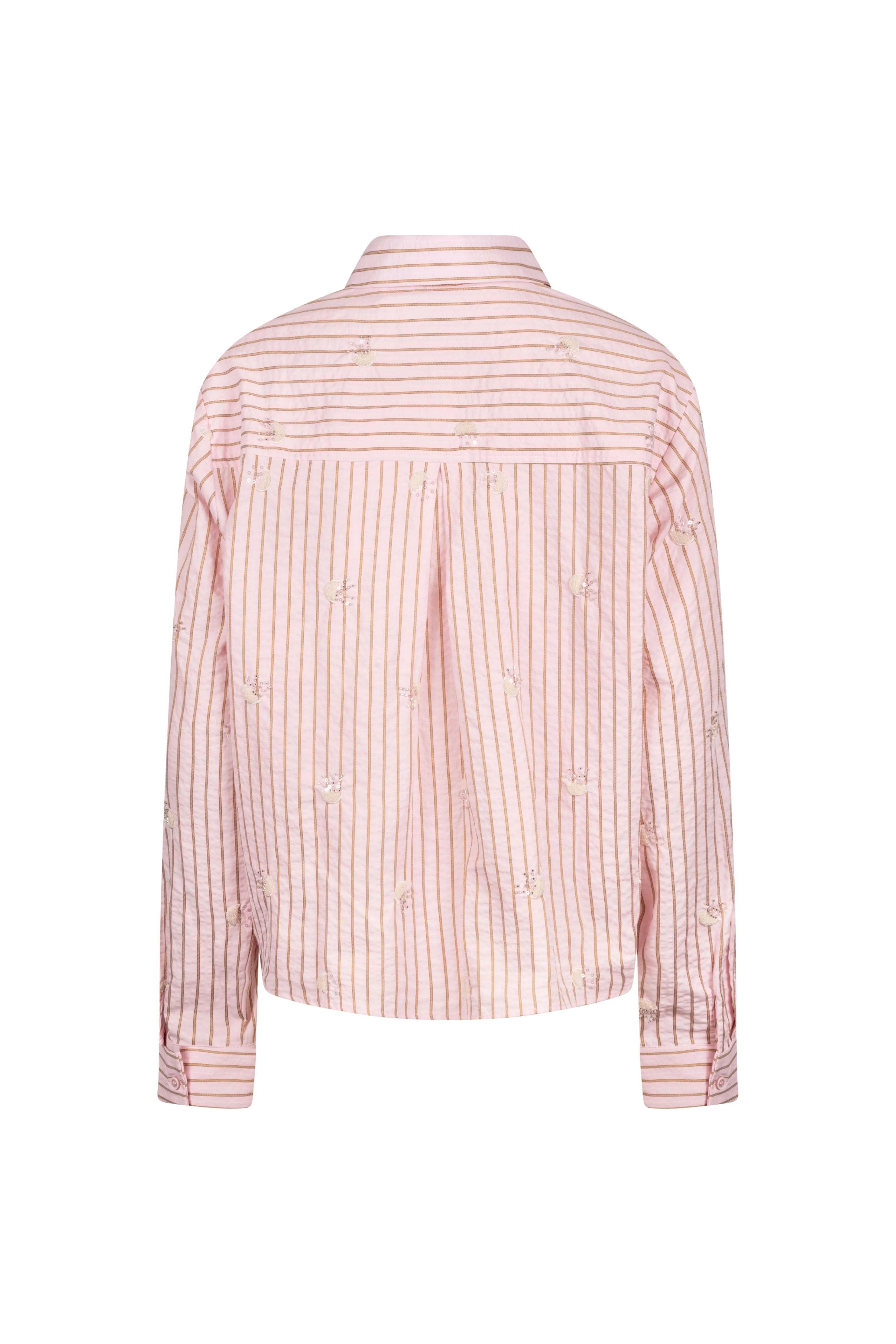 Blouse Nowi Stripe Blush NKS02162 - Image 4