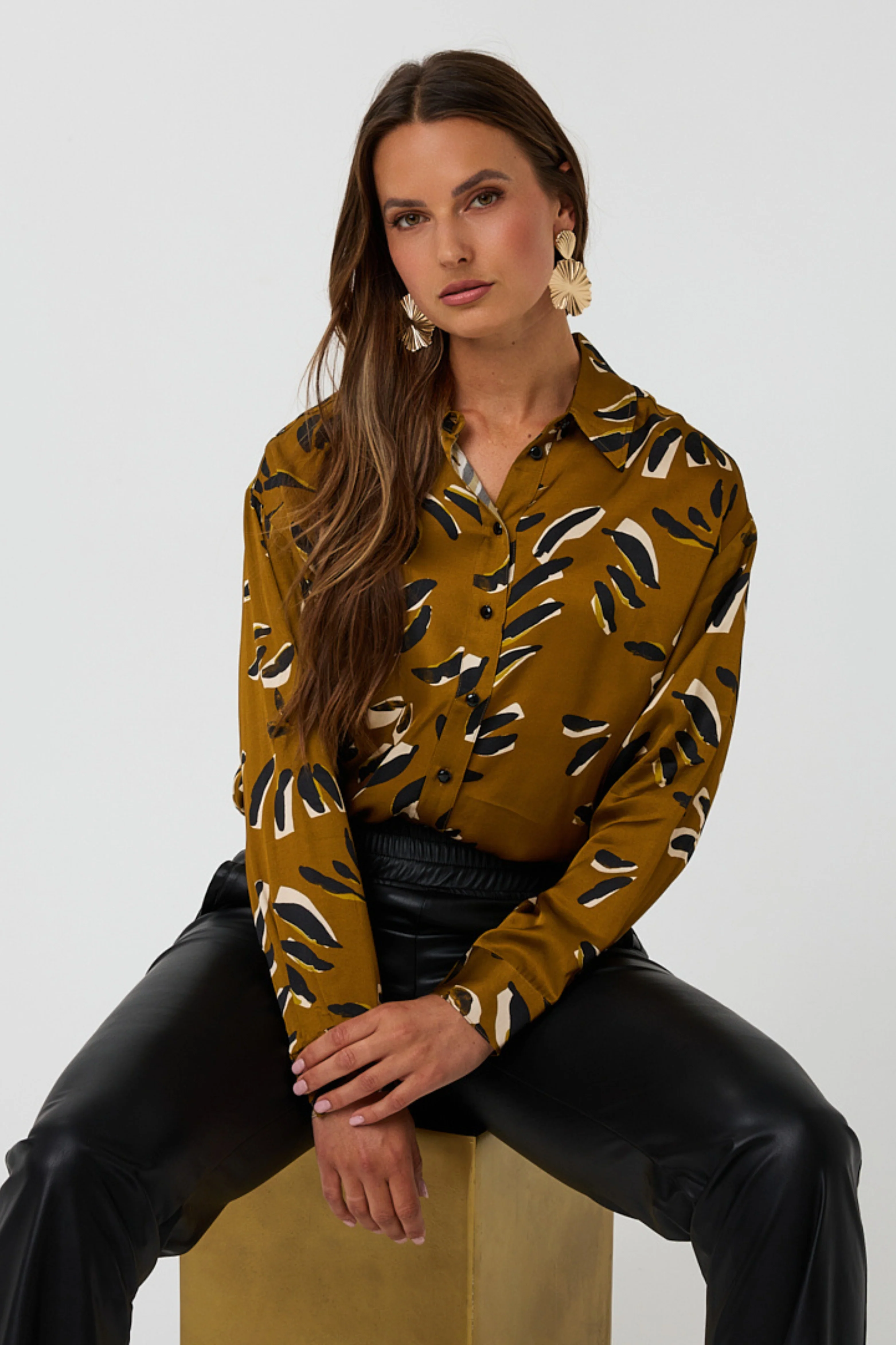 Blouse Oversized Harmony Print F25.15502 - Image 5