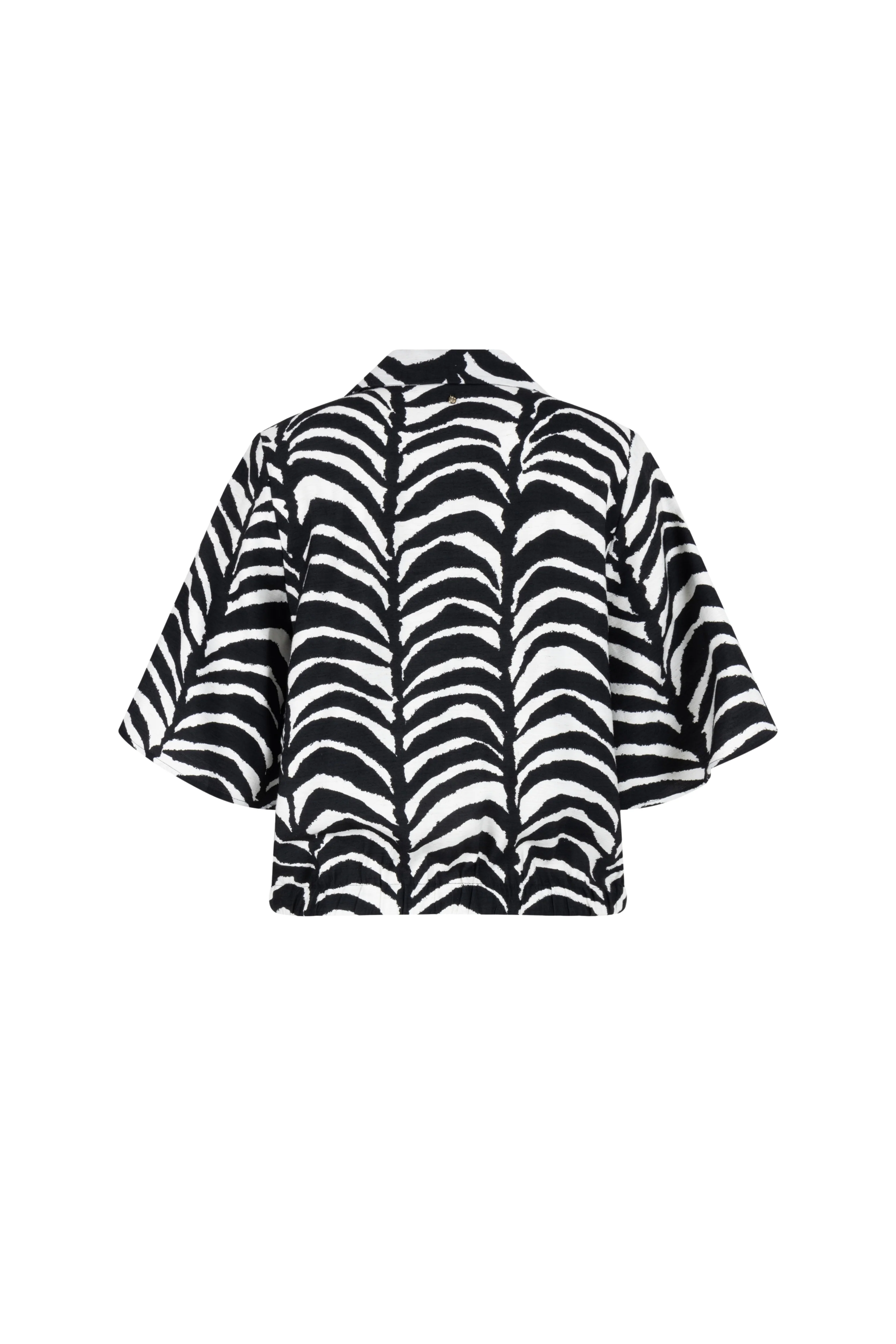 Blouse Palm Eclipse Print Blacks C28-20-301 4 - Image 6