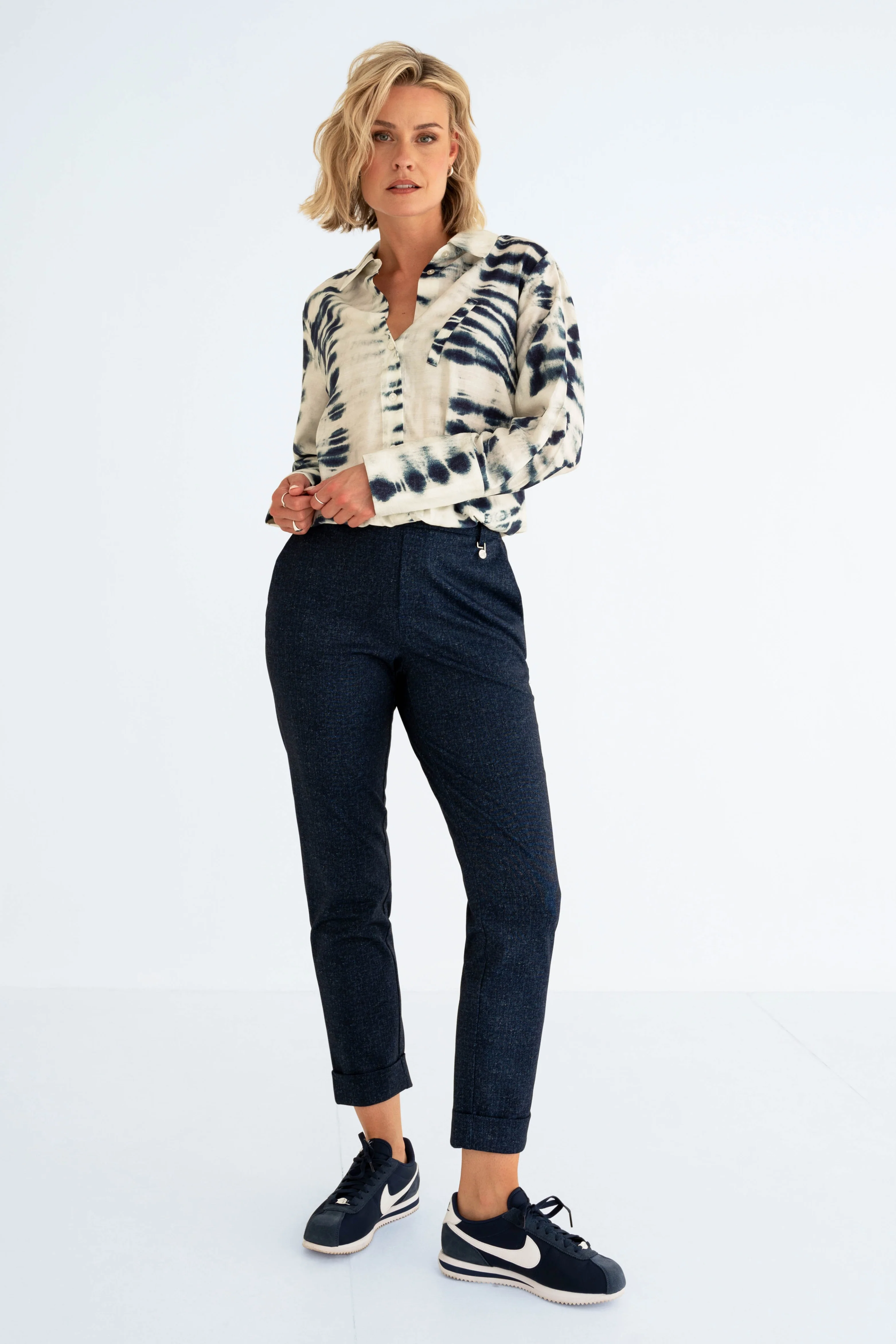 Blouse Polly Faded Blue - Image 4