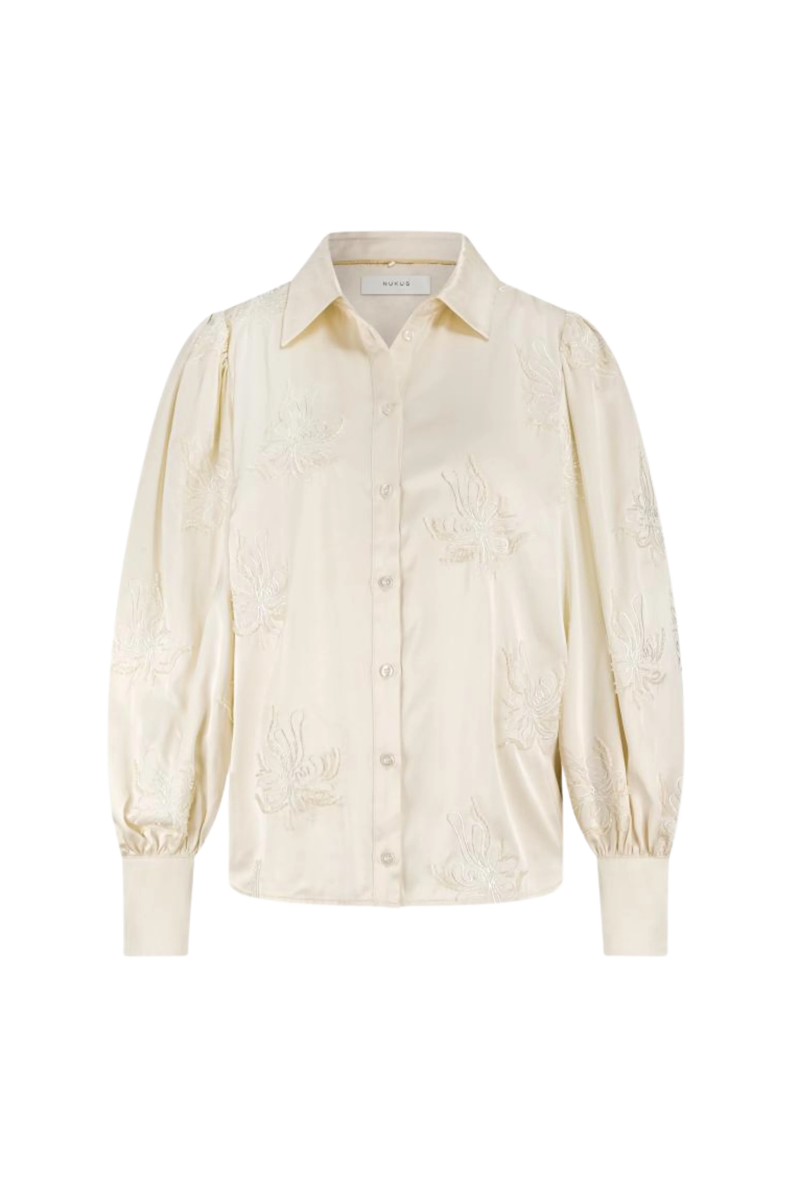 Blouse Preston Embroidery Offwhite NKF02069