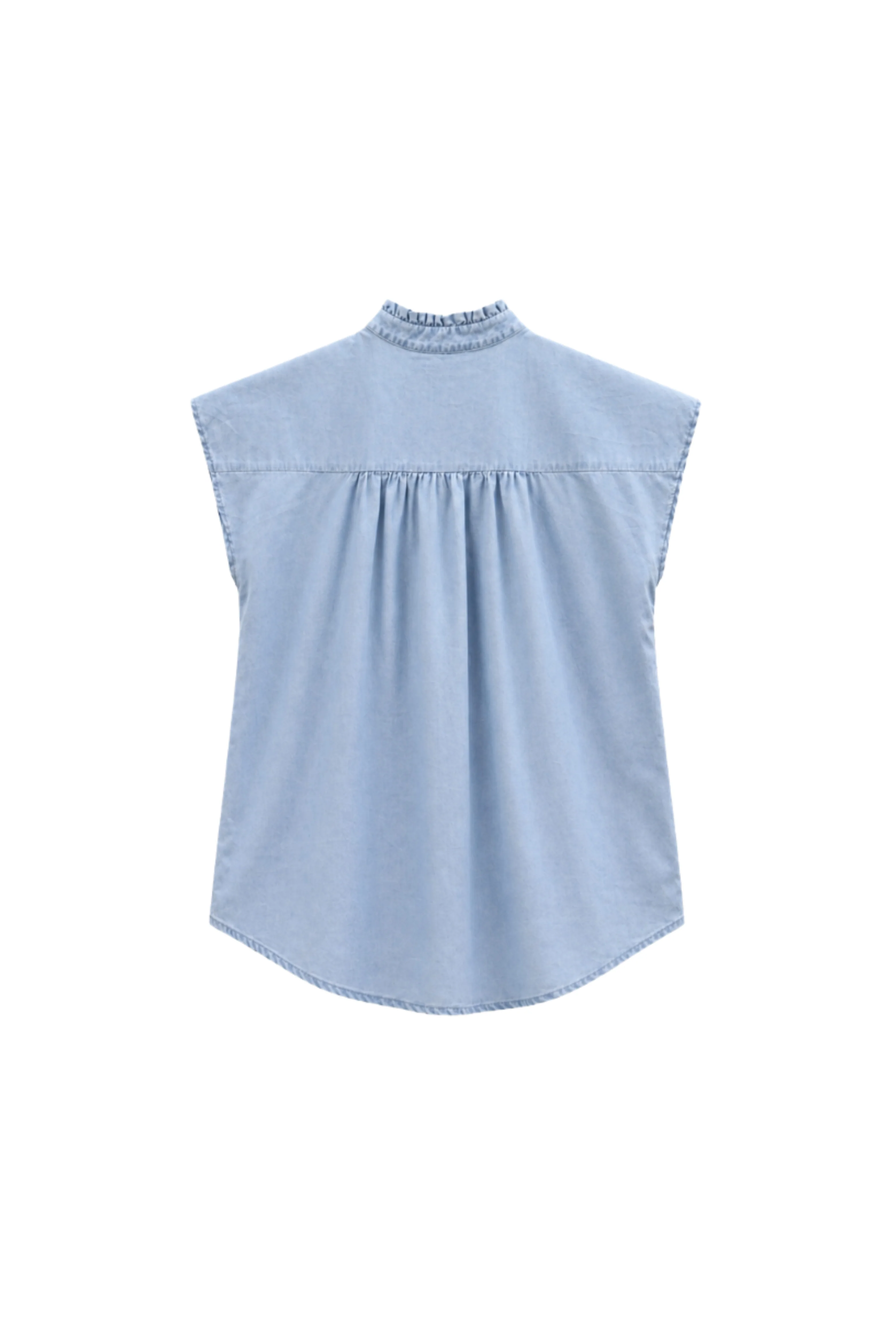 Blouse Rosan Ice Blue - Image 2