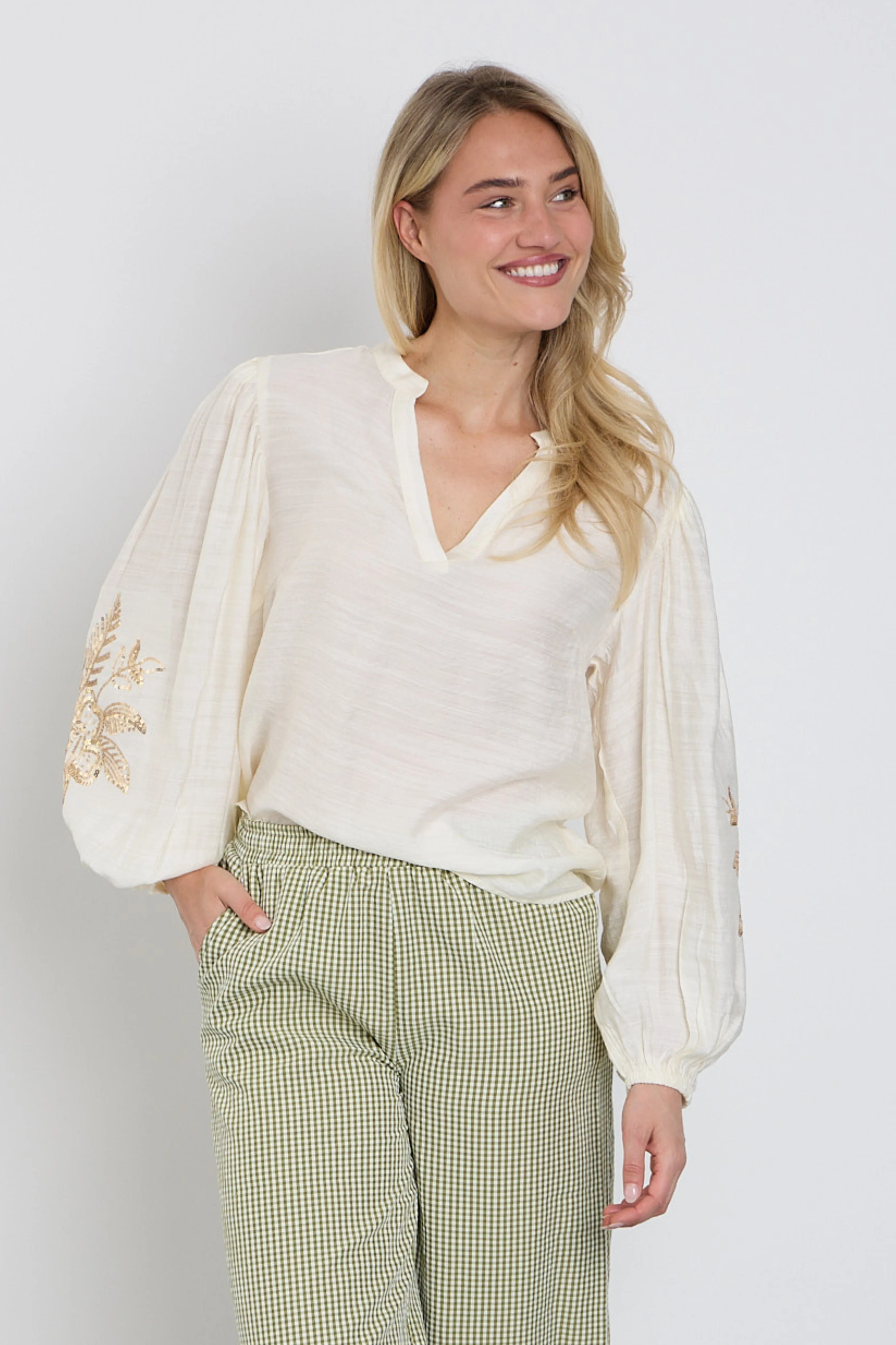 Blouse Rose Ecru - Image 4