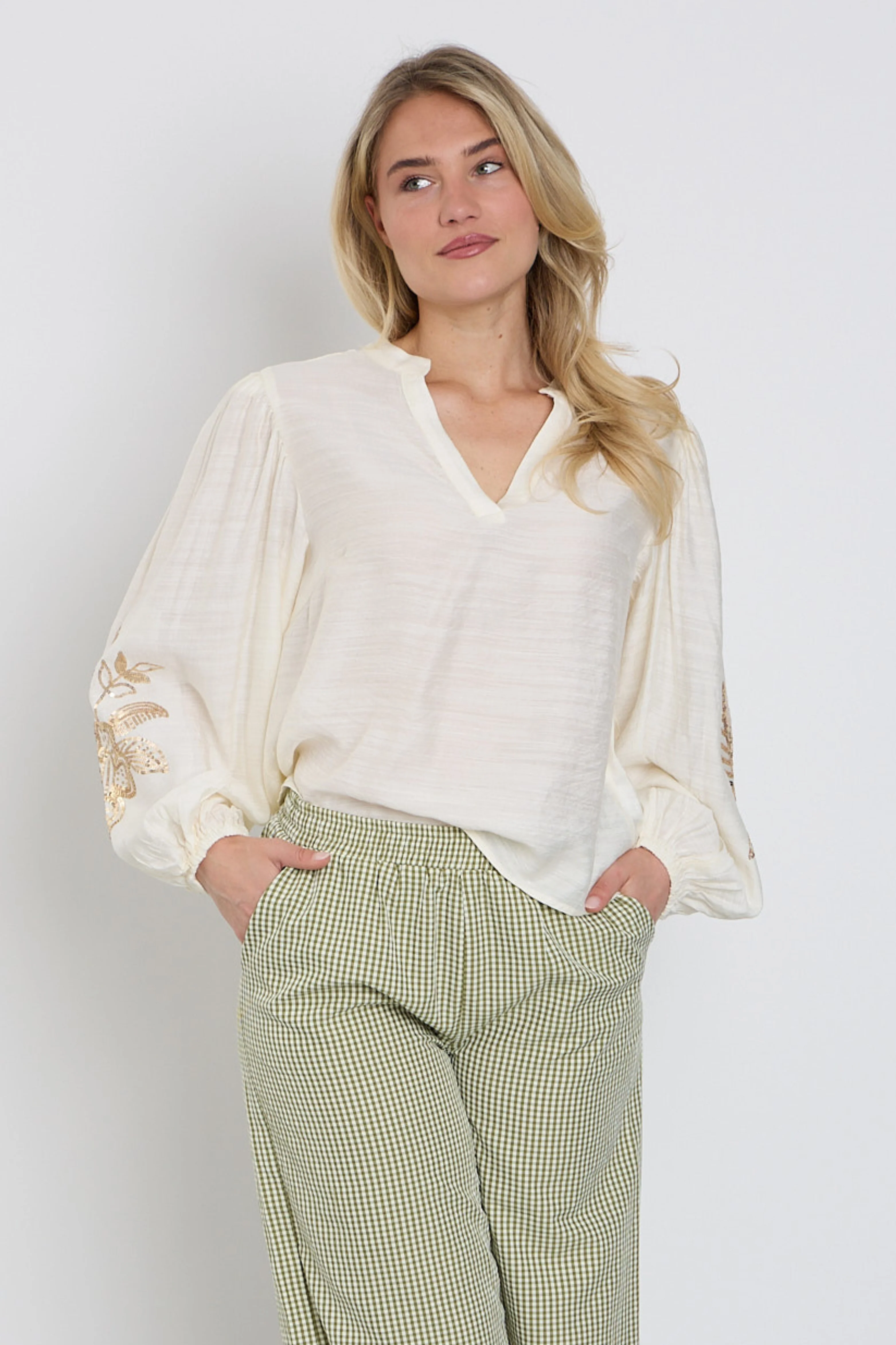Blouse Rose Ecru - Image 6