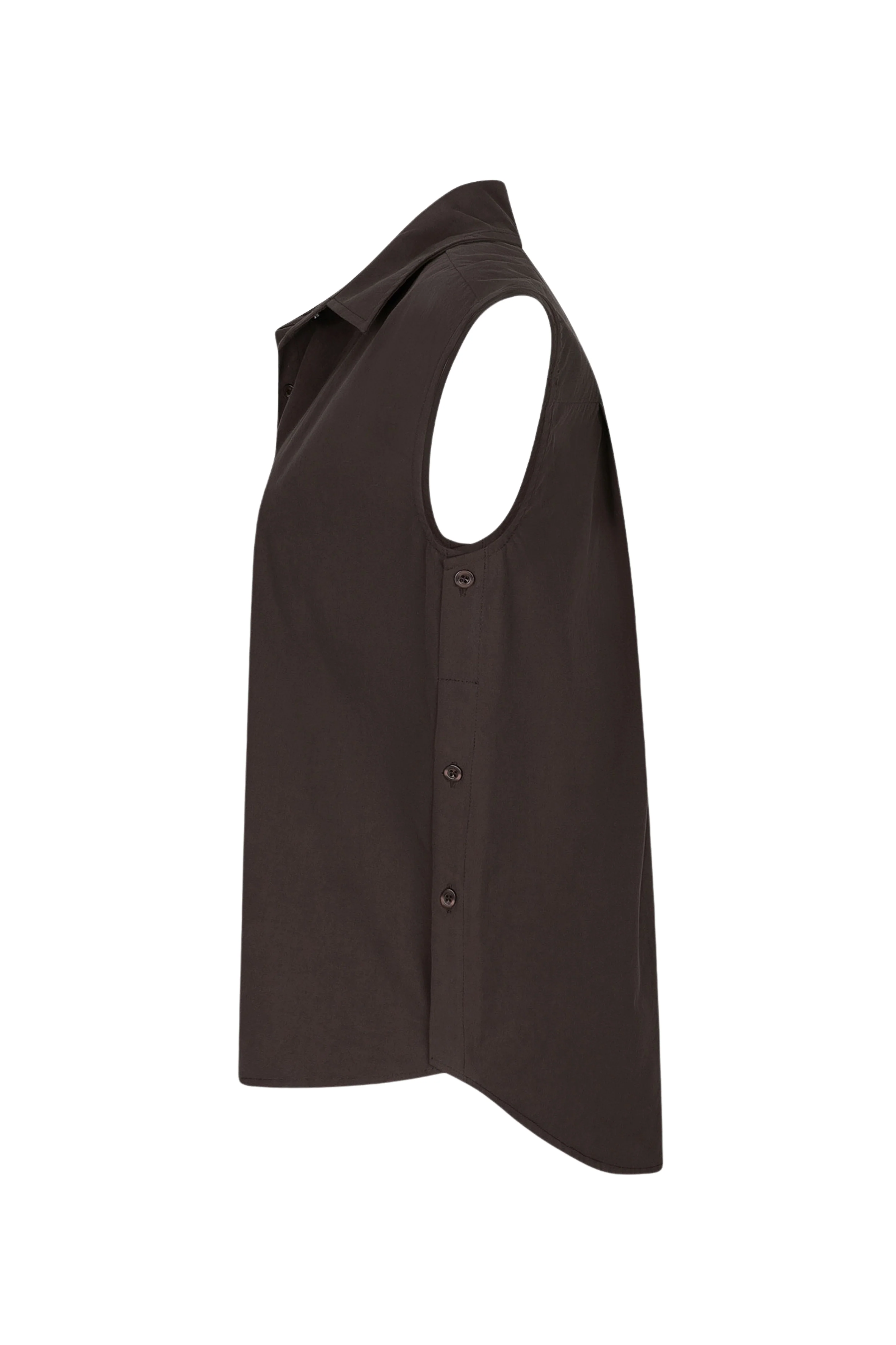 Blouse Sabrina Dark Brown - Image 3