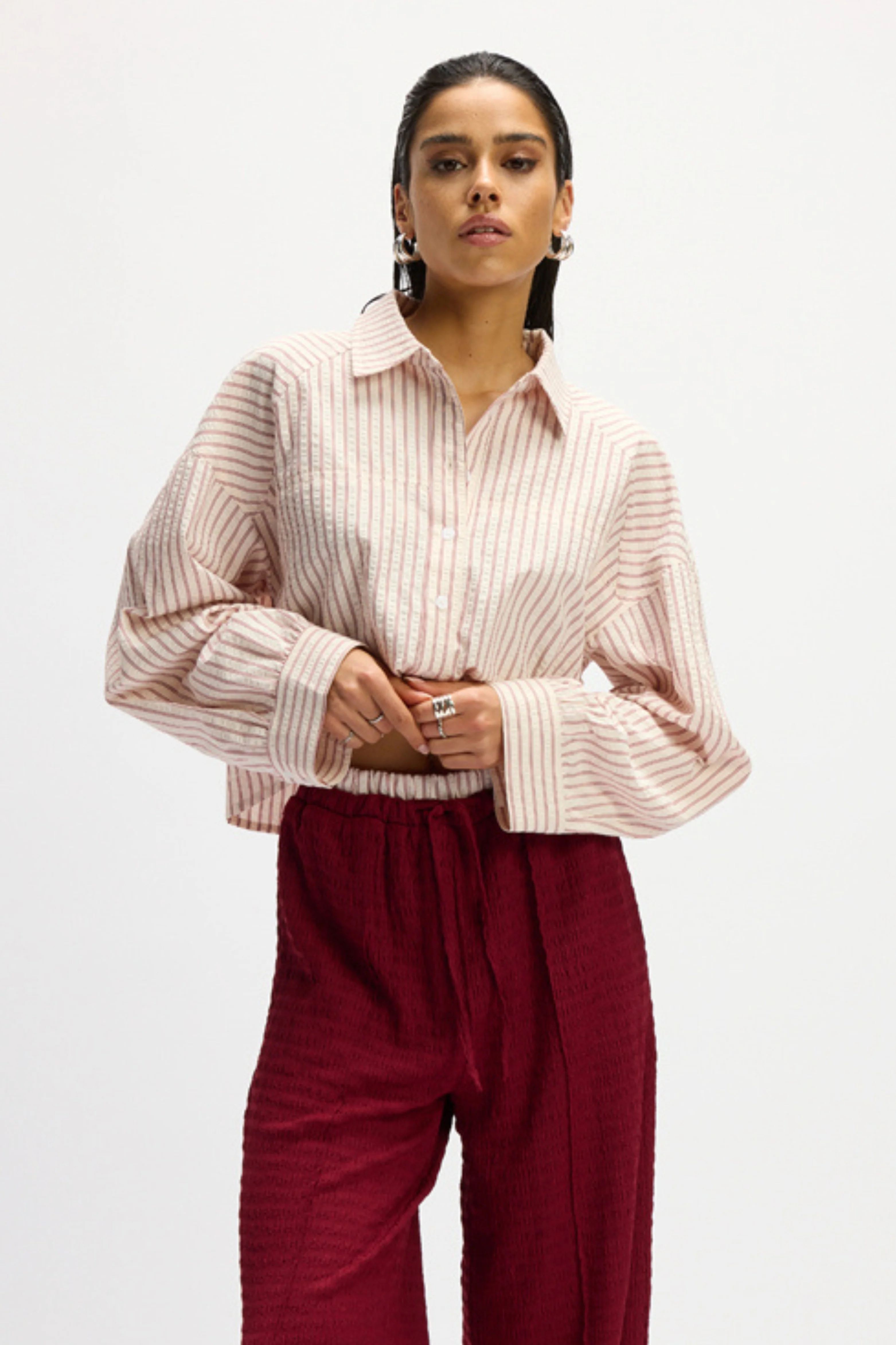 Blouse Sadie Stripe R2509940770 - Image 5