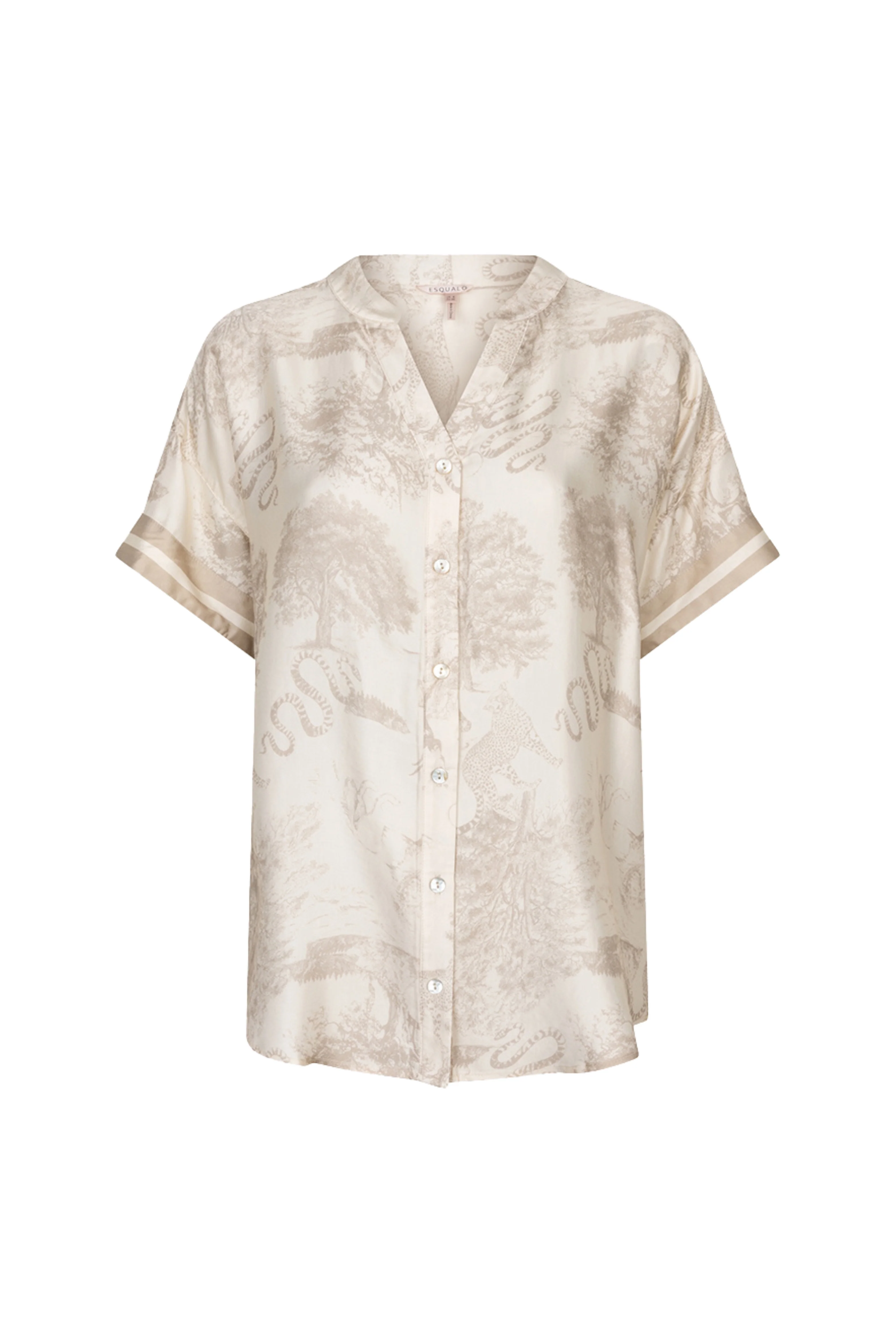 Blouse Safari Print HS26.14225 - Image 2