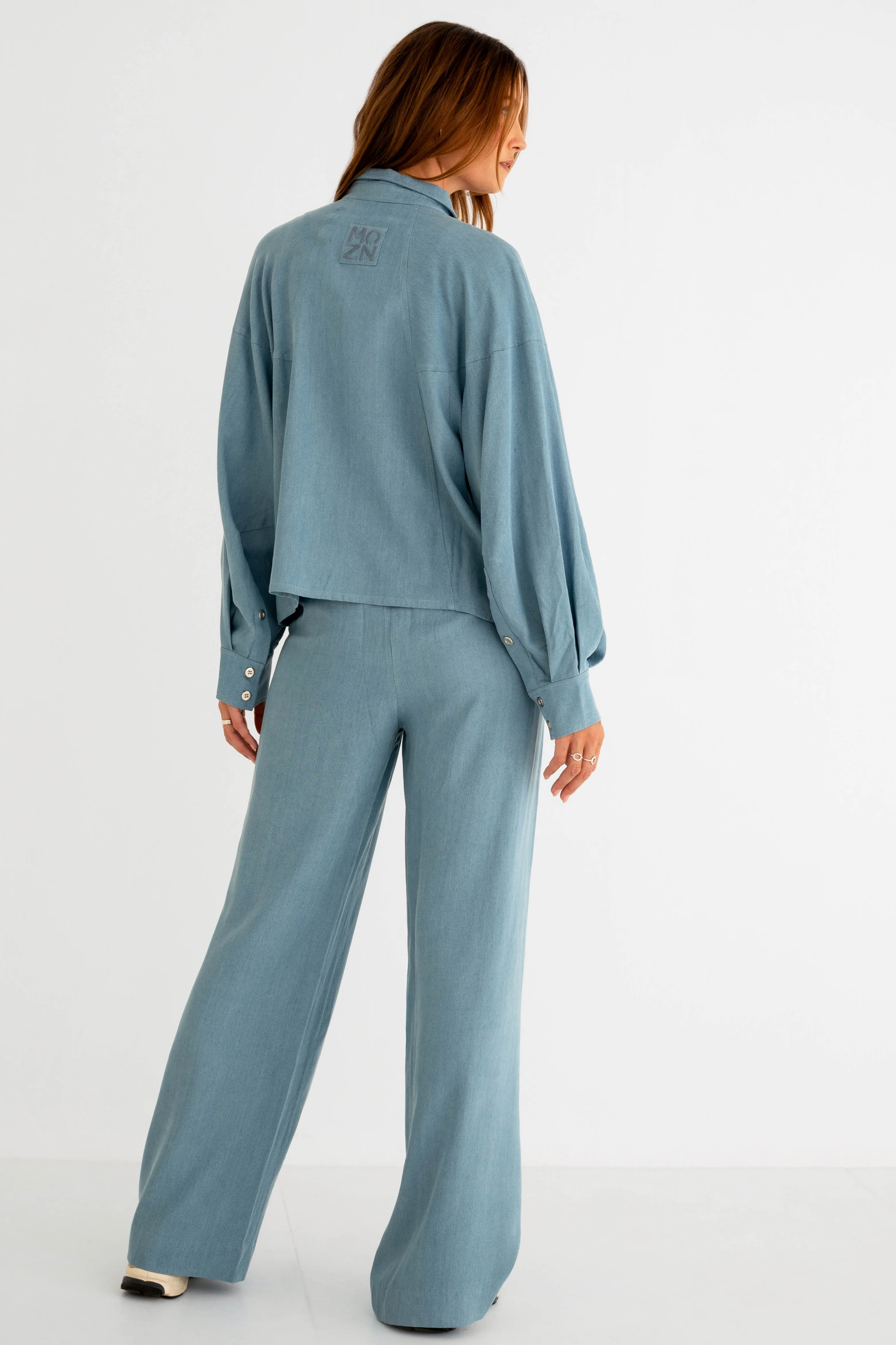 Blouse Scarlet Jeans Blue - Image 3
