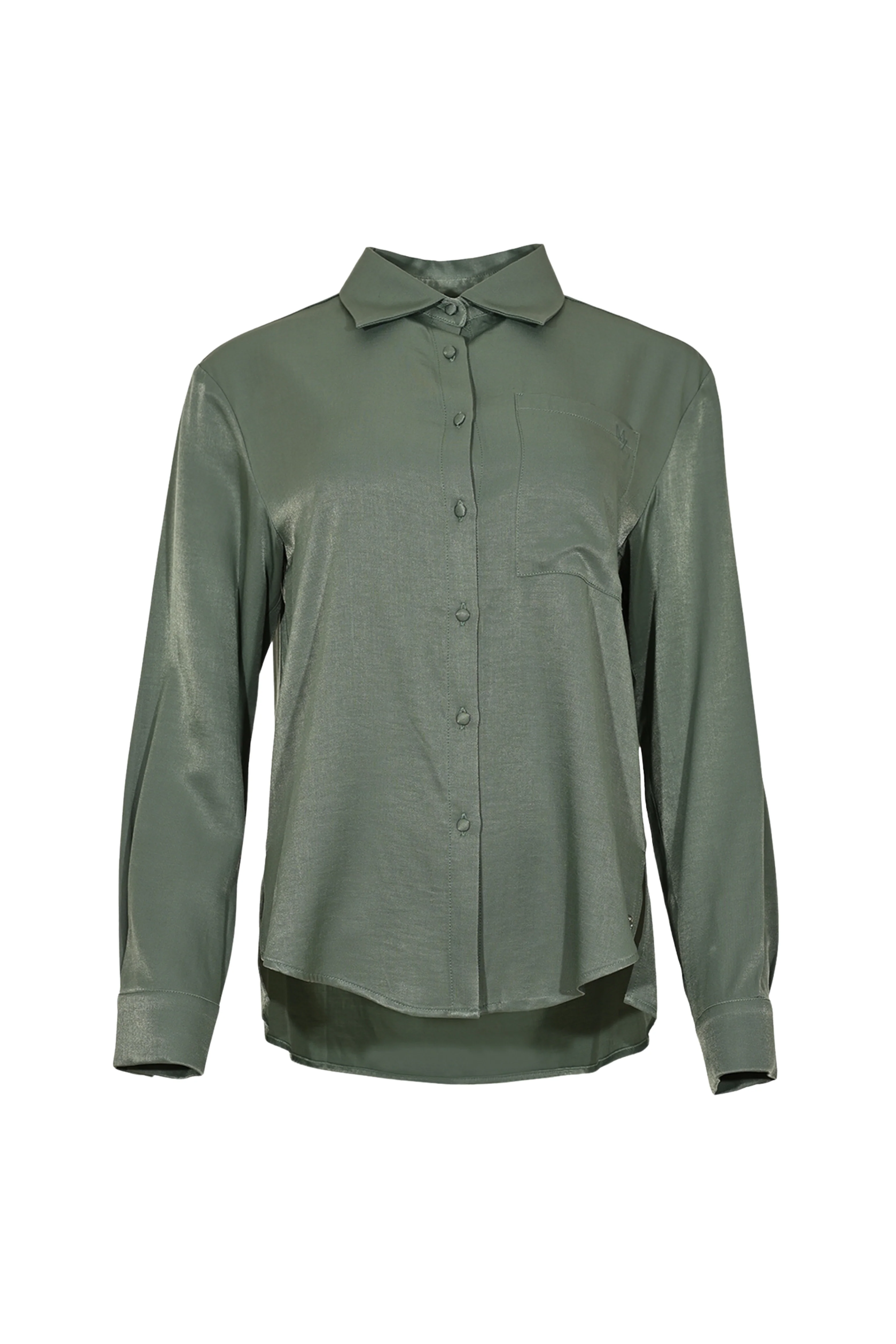 Blouse Shoot Green Smoke - Image 2