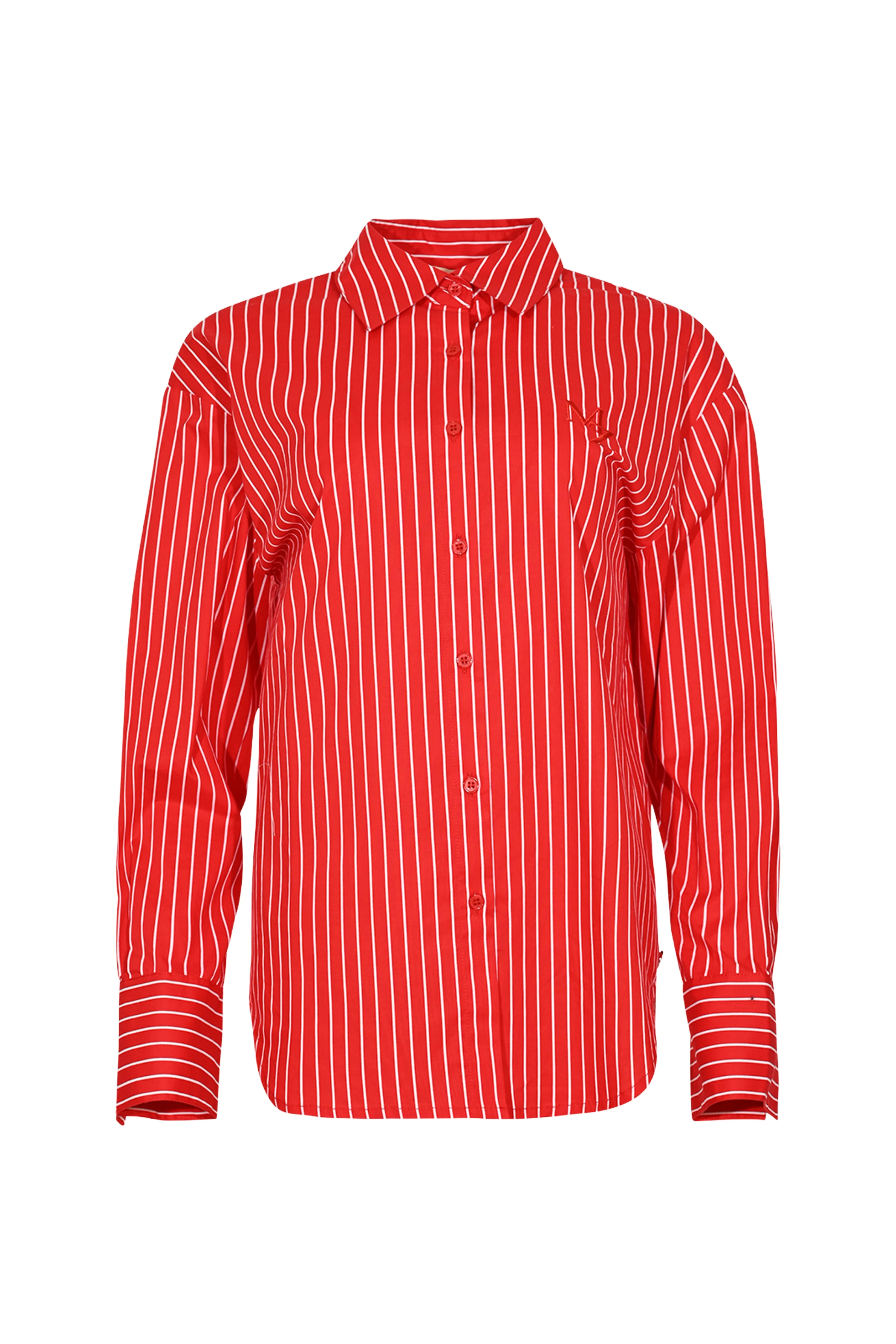 Blouse Sotti Offwhite Red - Image 5