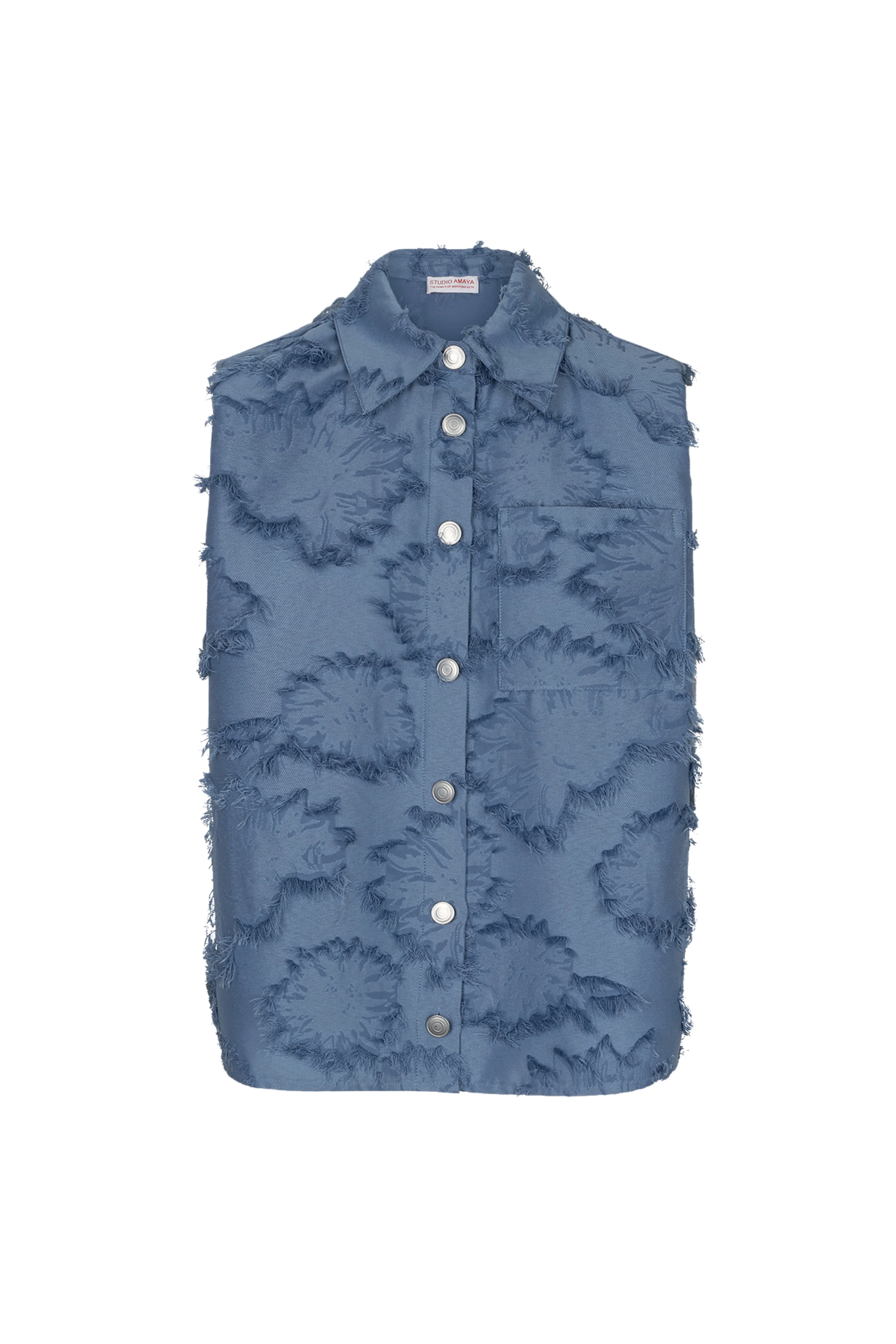 Blouse Storm Blue - Image 2