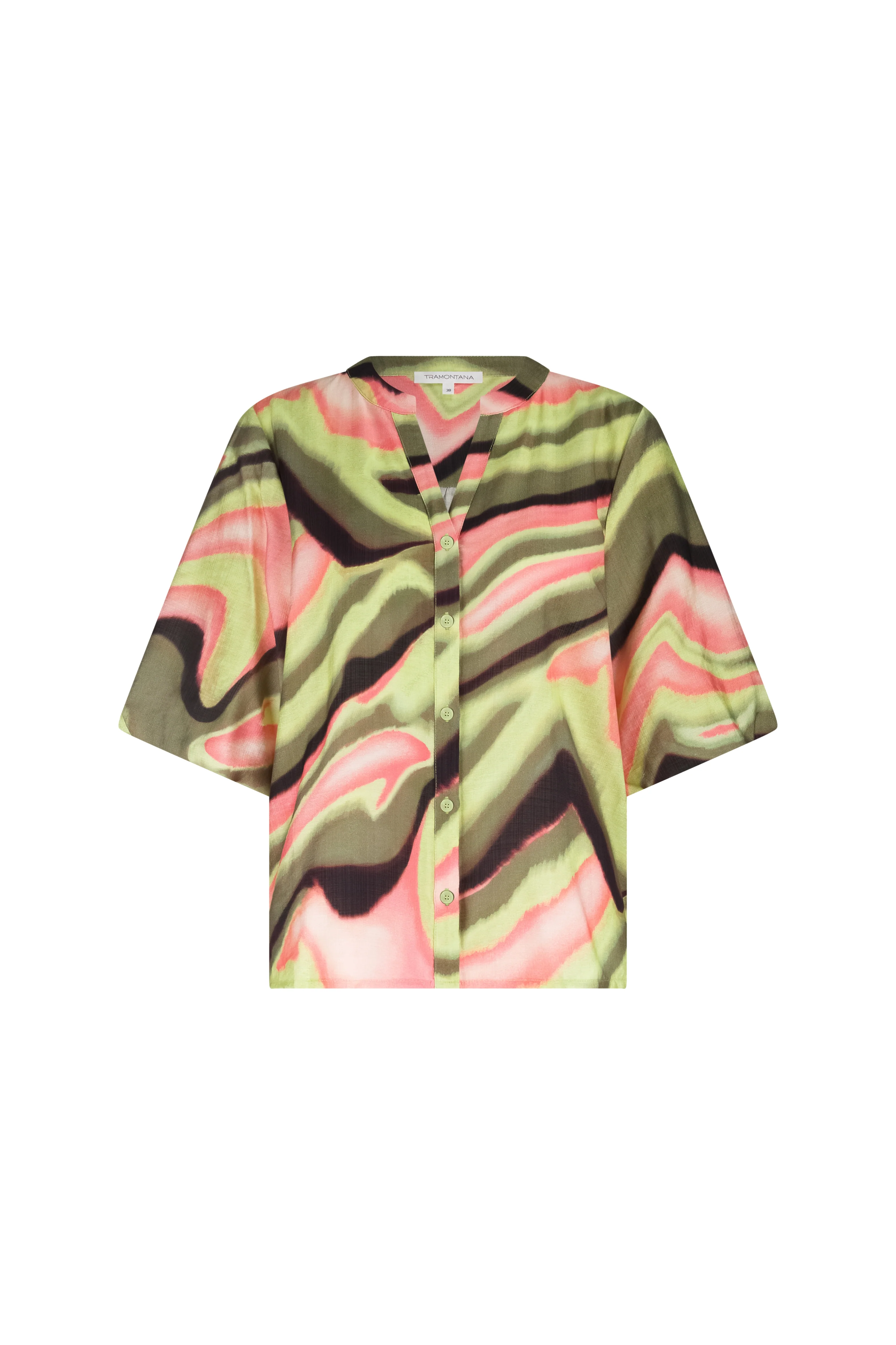Blouse Sunset Desert Print Multi Colours C18-19-301 2 - Image 2