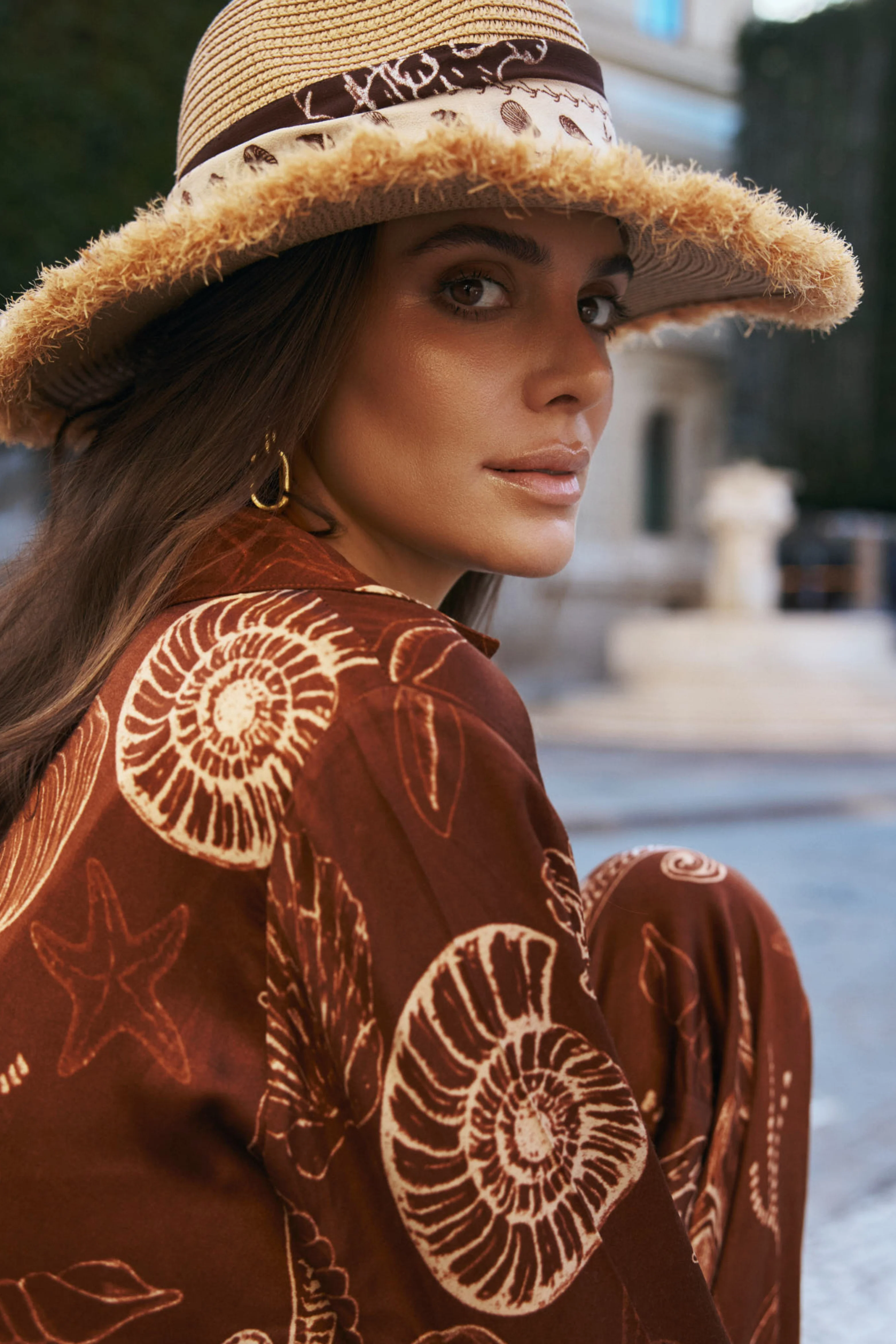 Blouse Tarya Shell Marrón - Image 8