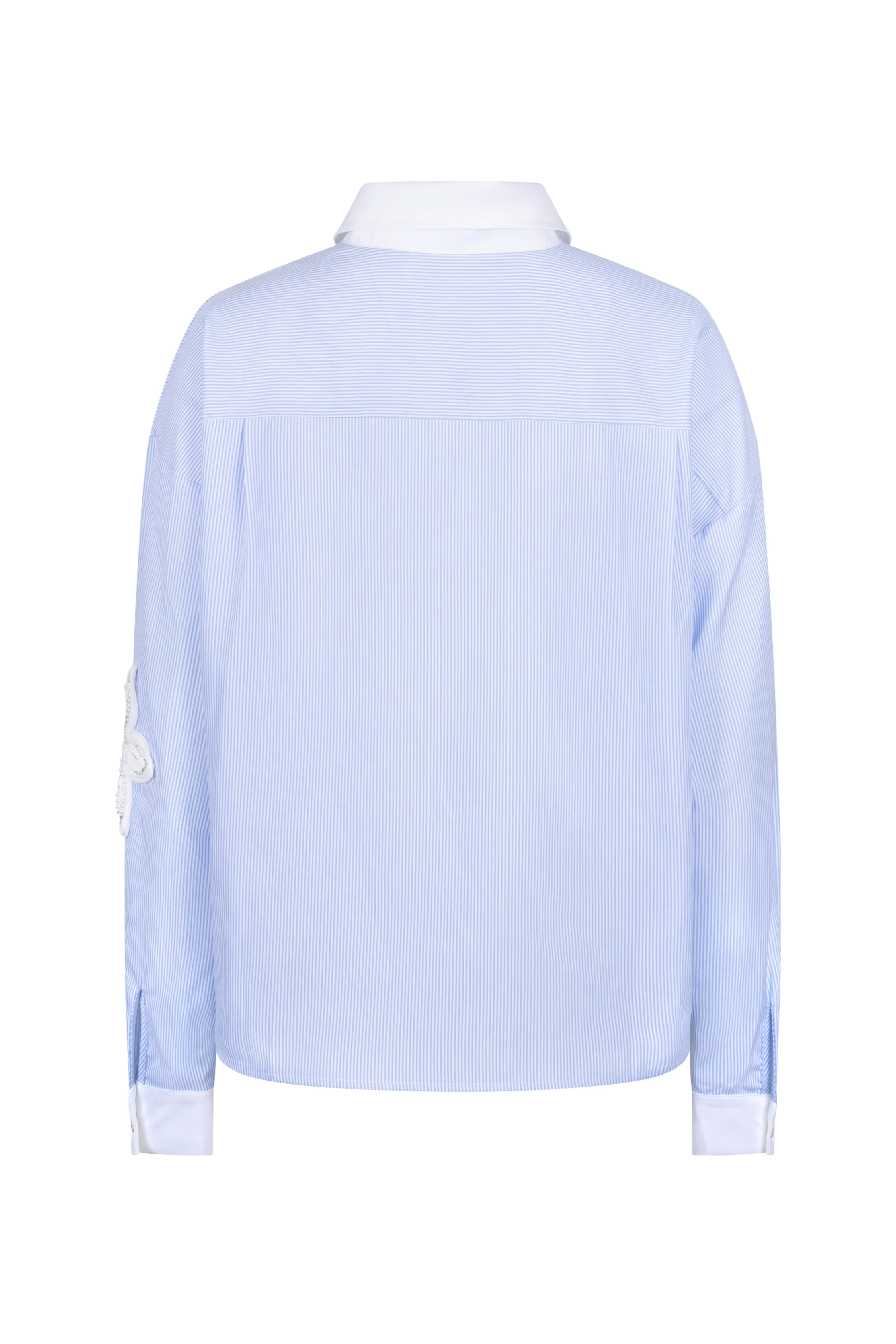 Blouse Tessa Stripe Offwhite Cloudy NKS02218 - Image 4