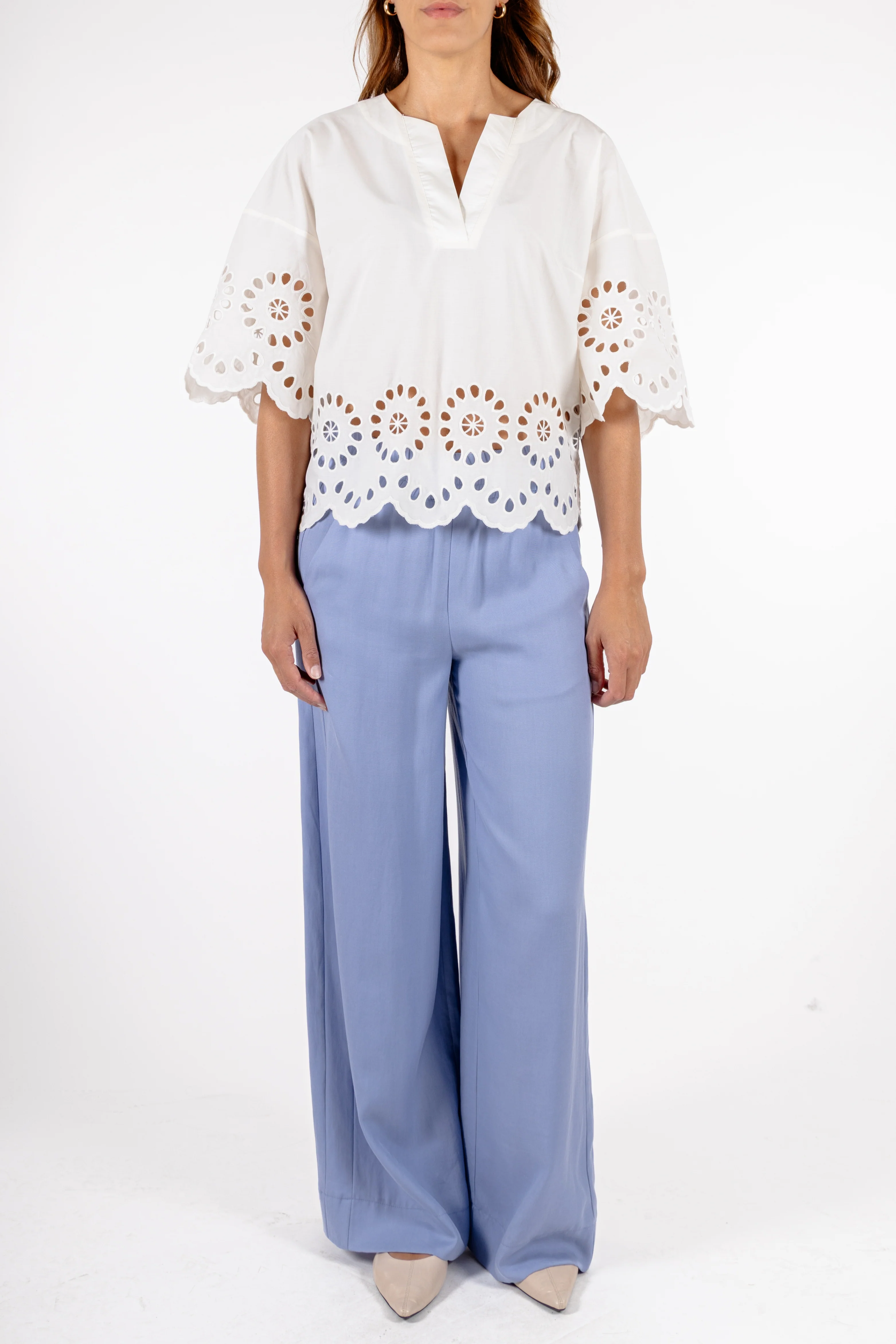 Blouse Trudy Snow White - Image 4