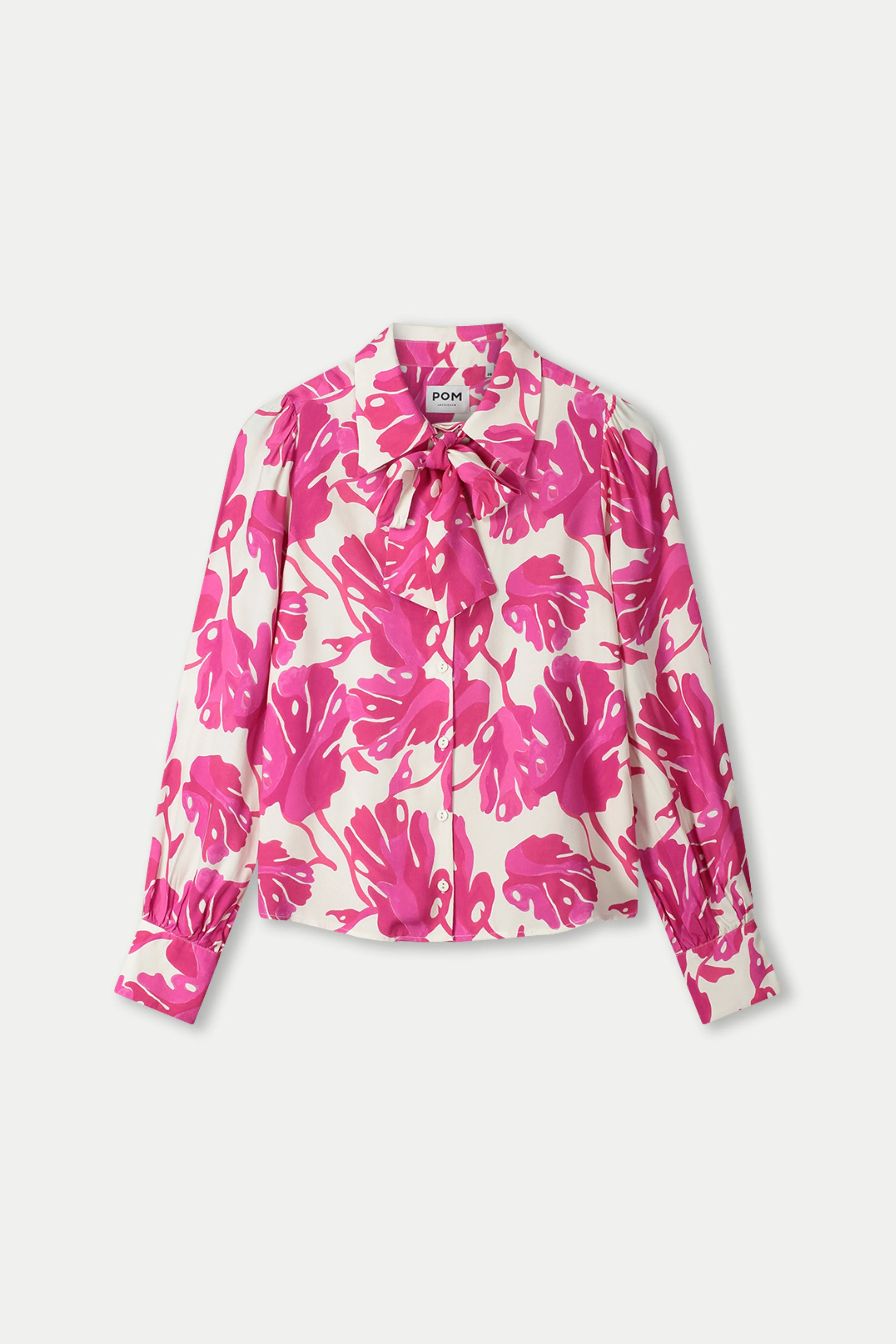 Blouse Urban Flora White Multi Colour SP9501 - Image 2
