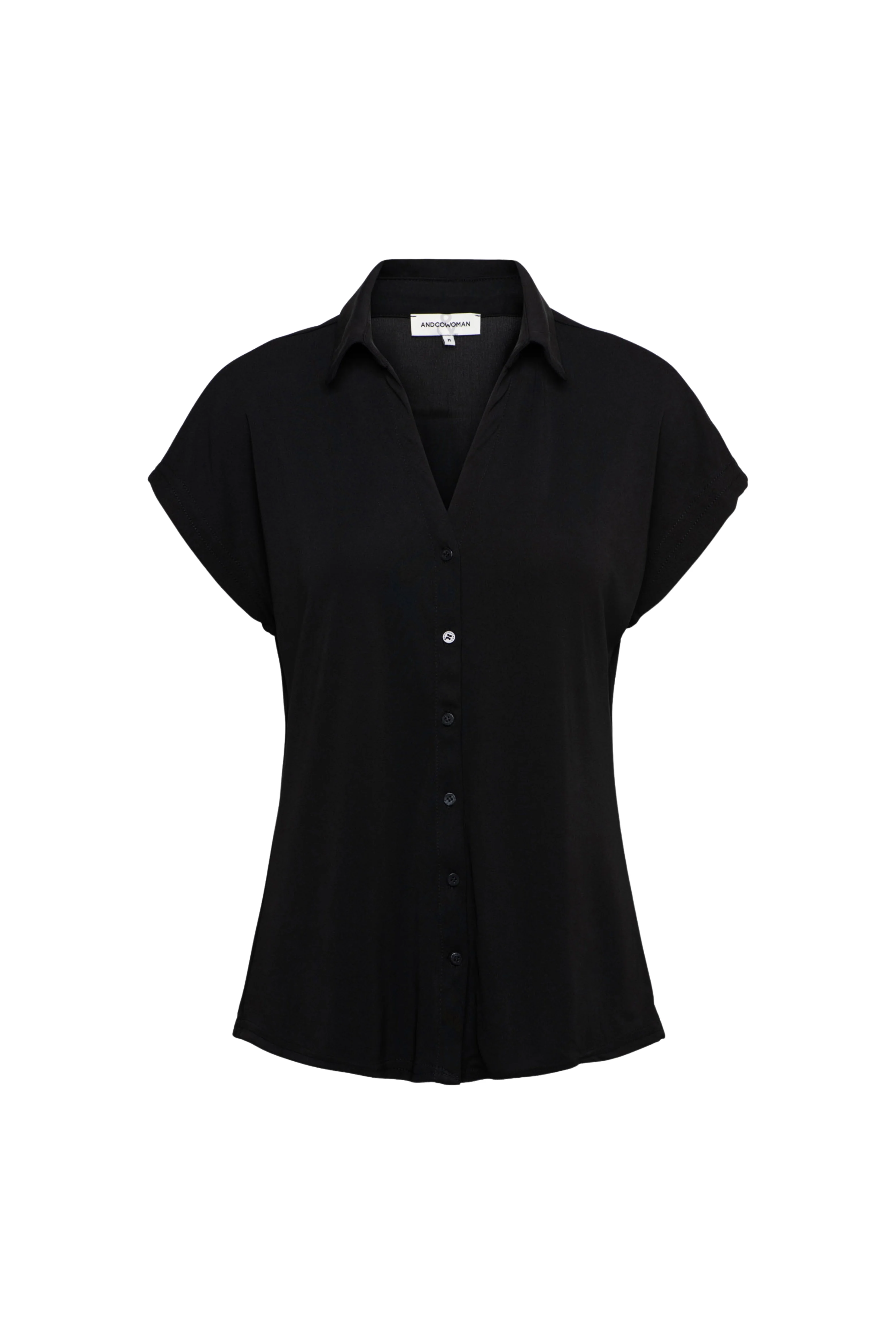 Blouse Valetta Black BL434 - Image 2