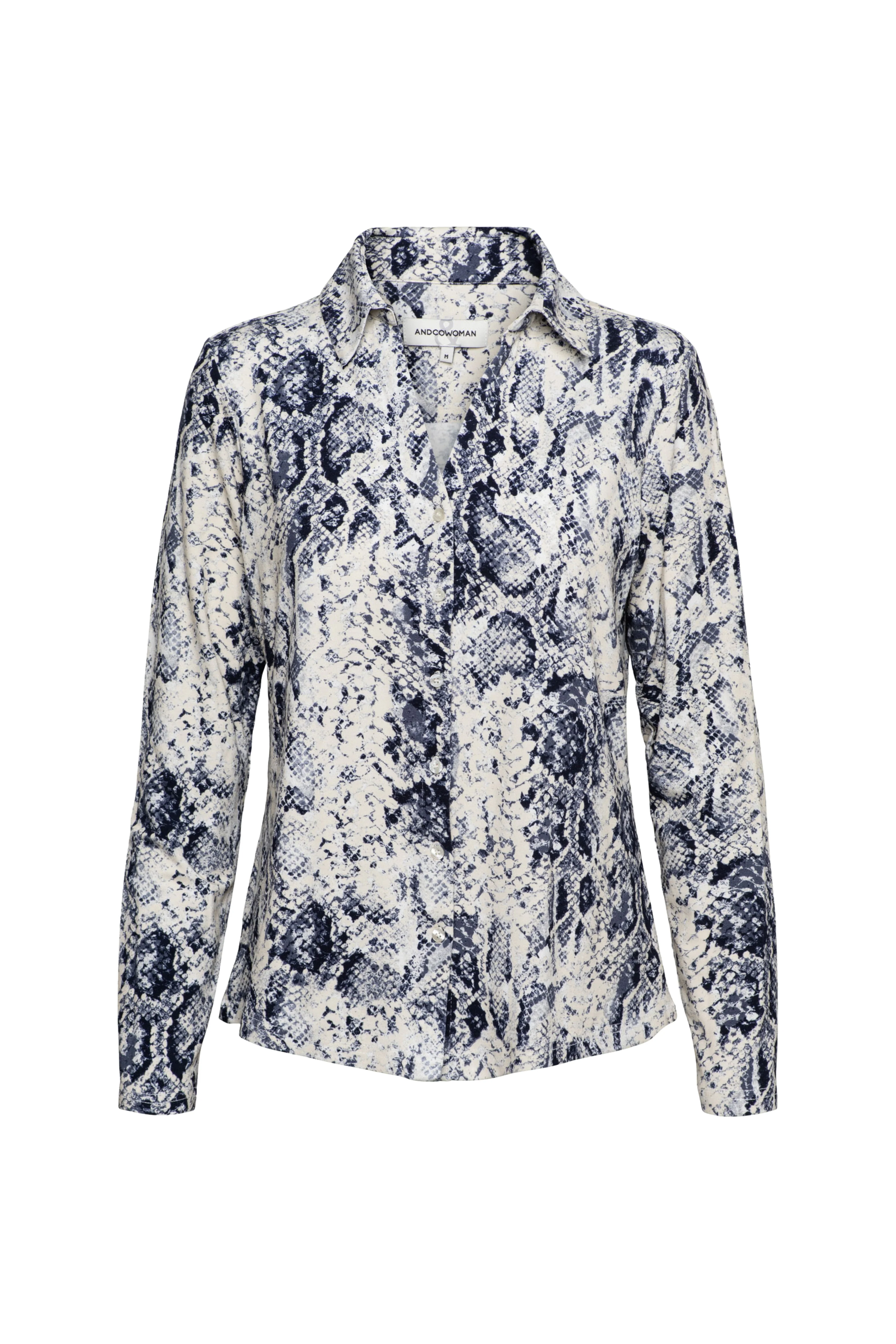 Blouse Vayen Snake Slate Multi BL431 - Image 2