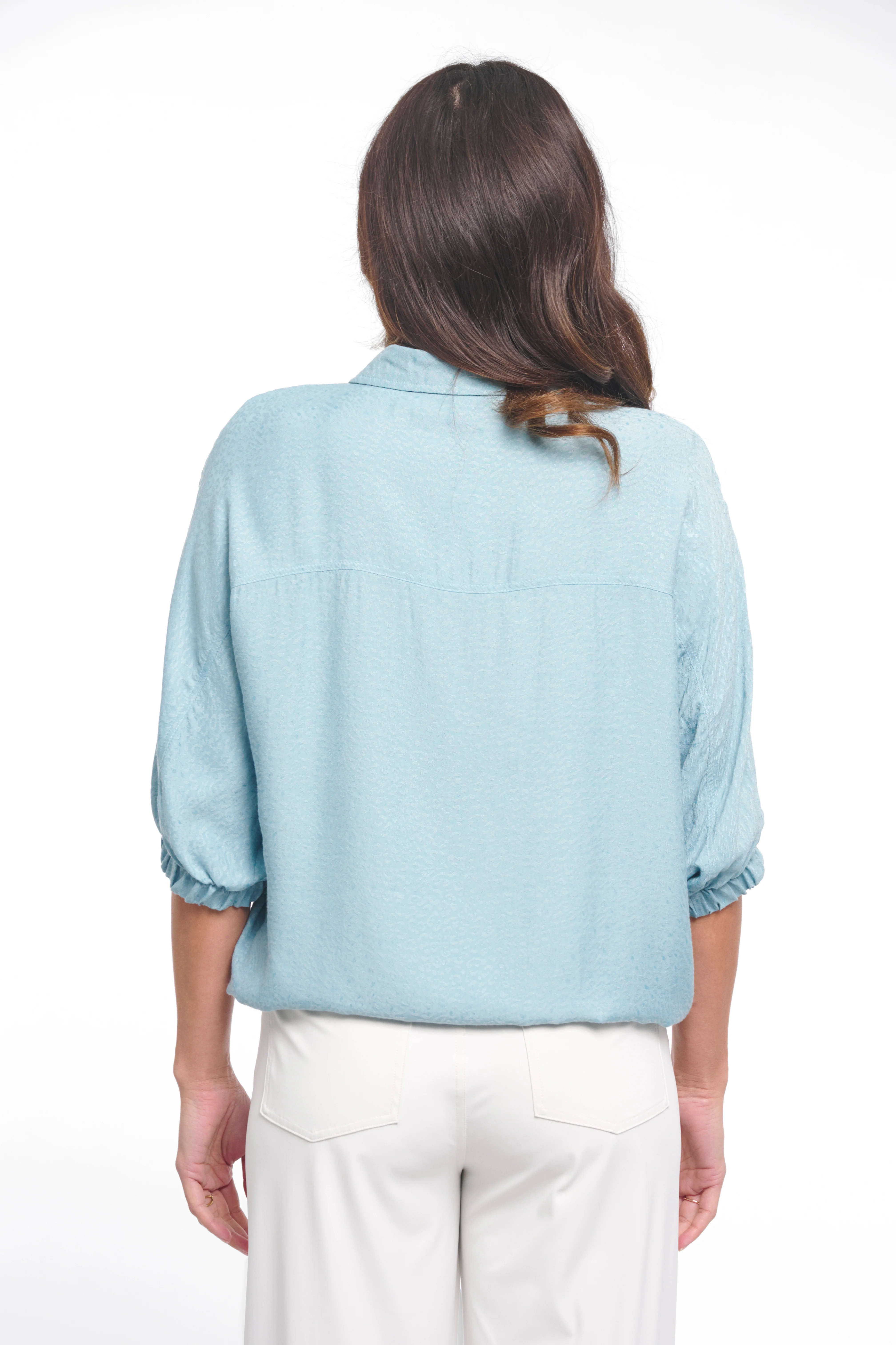 Blouse Vivian Sea Green 261 - Image 7