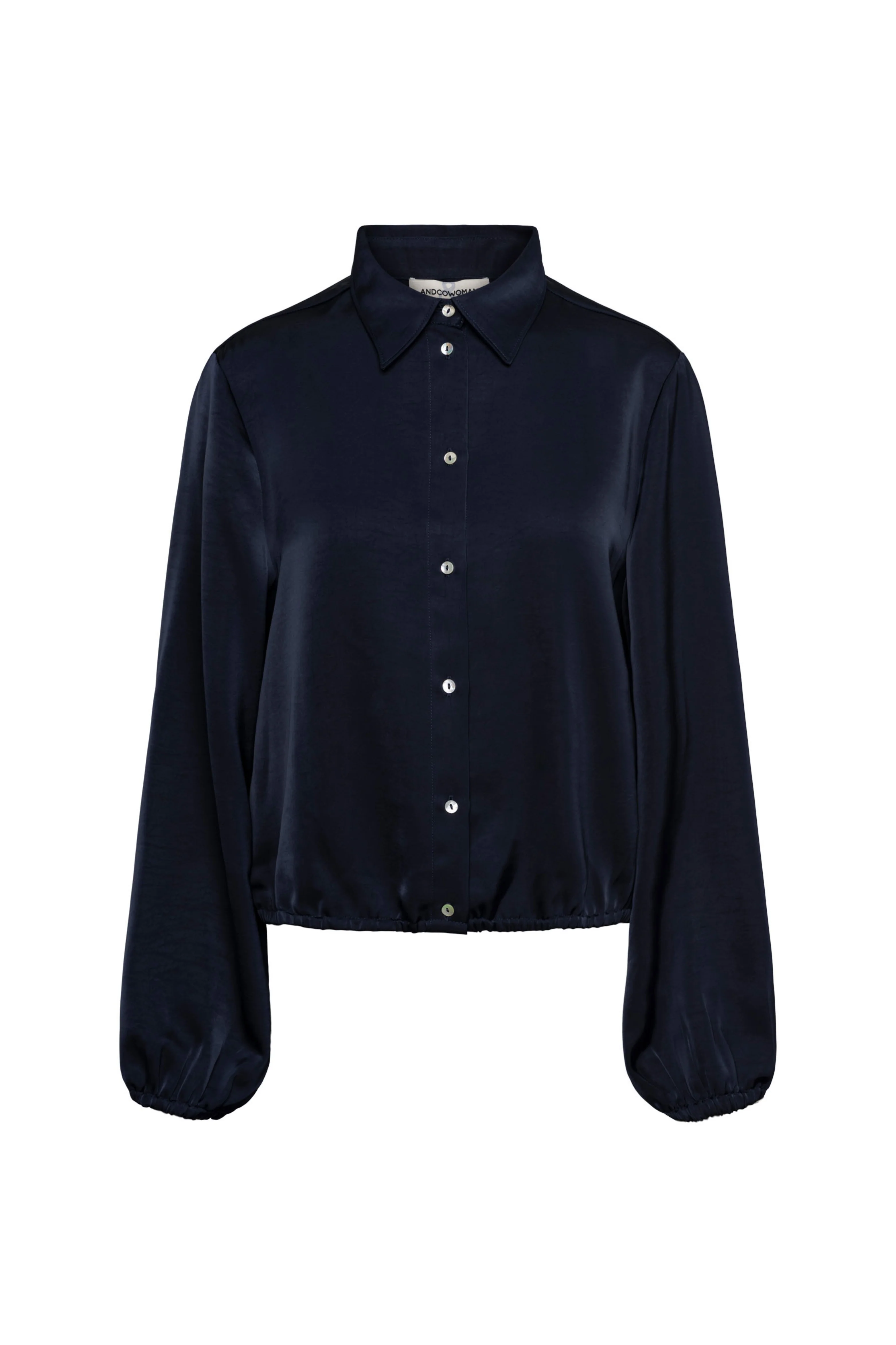 Blouse Wendelien Navy BL407 - Image 3