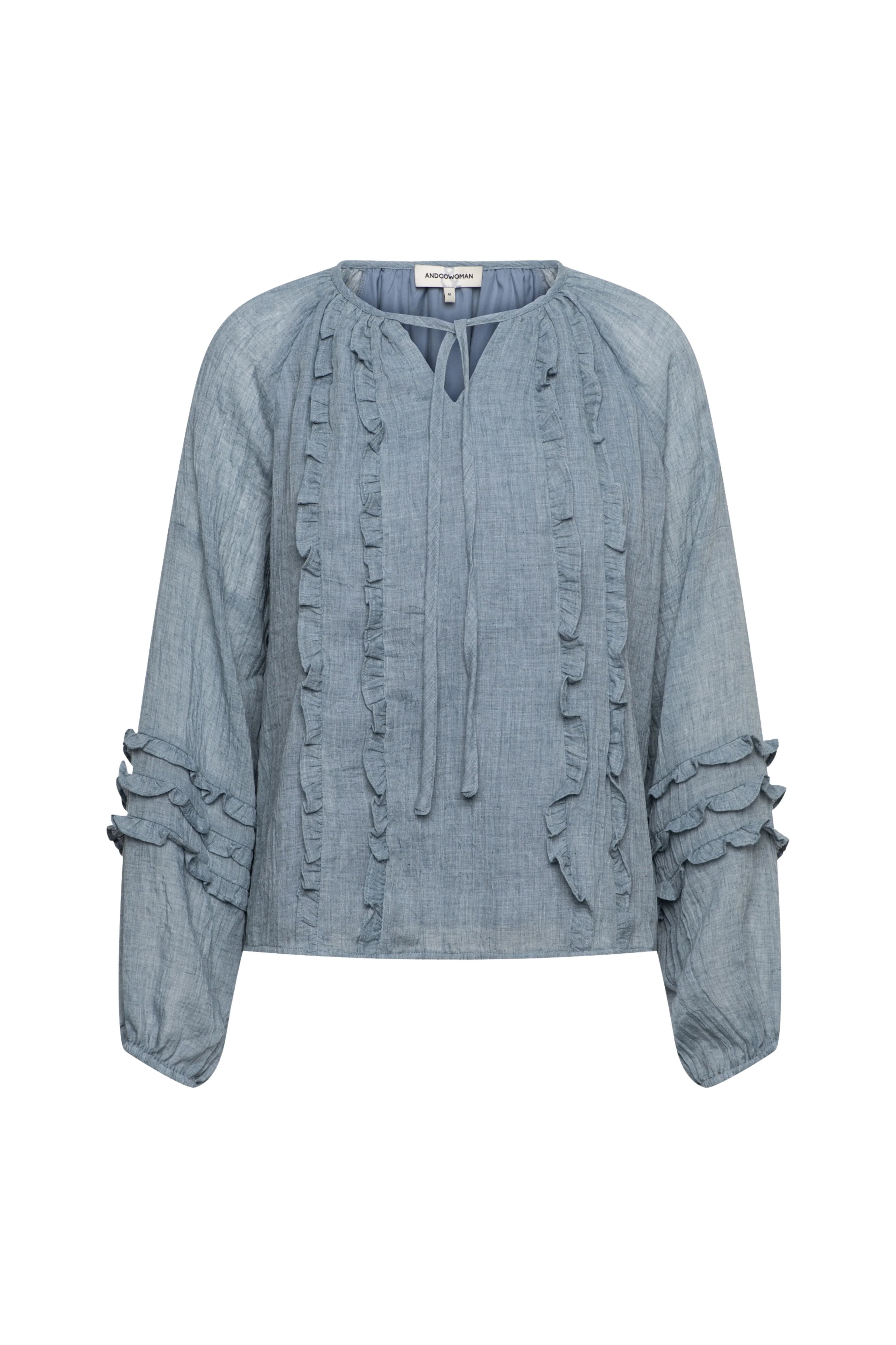 Blouse Willeke Dark Slate BL424 - Image 2