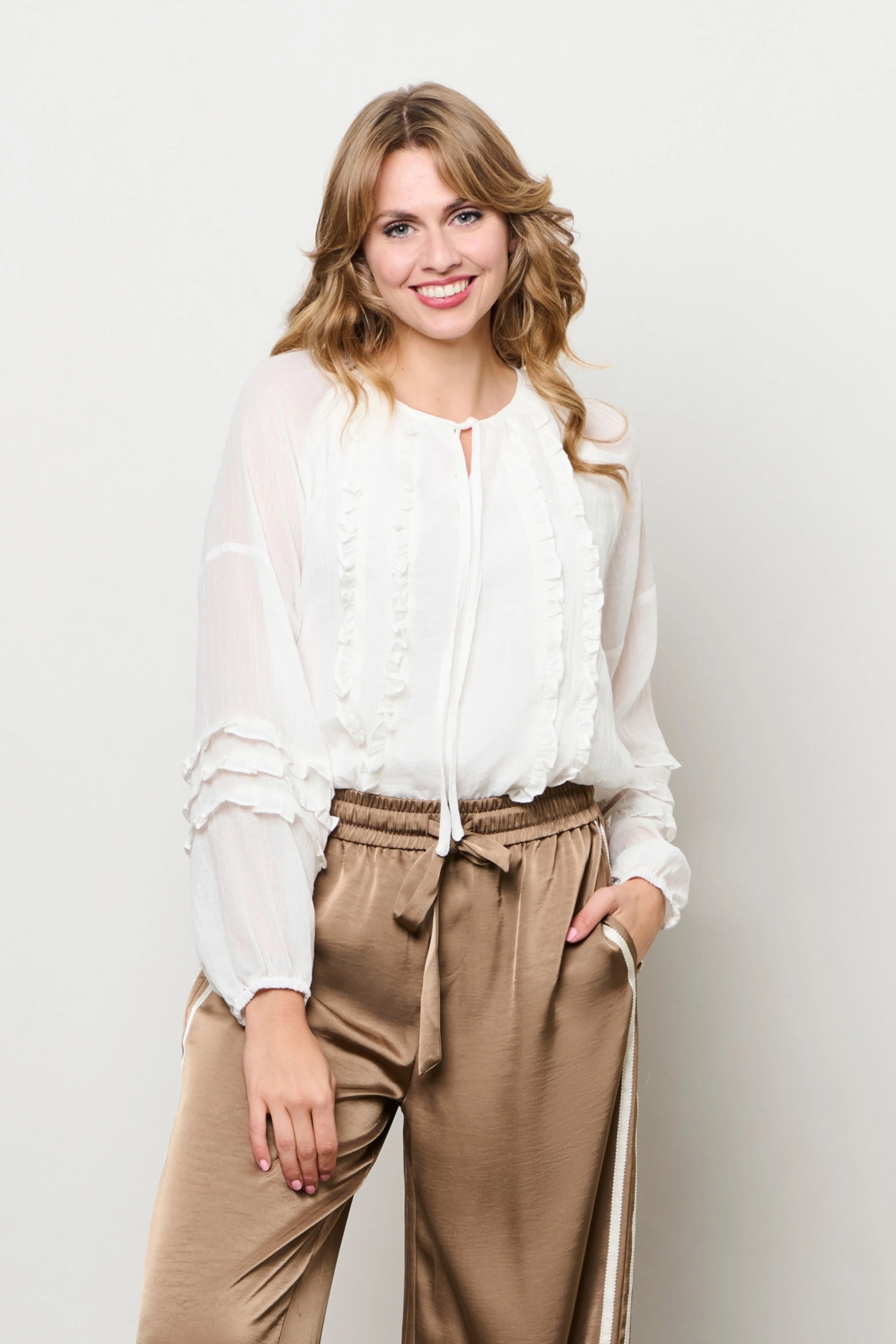 Blouse Willeke Offwhite BL424 - Image 5