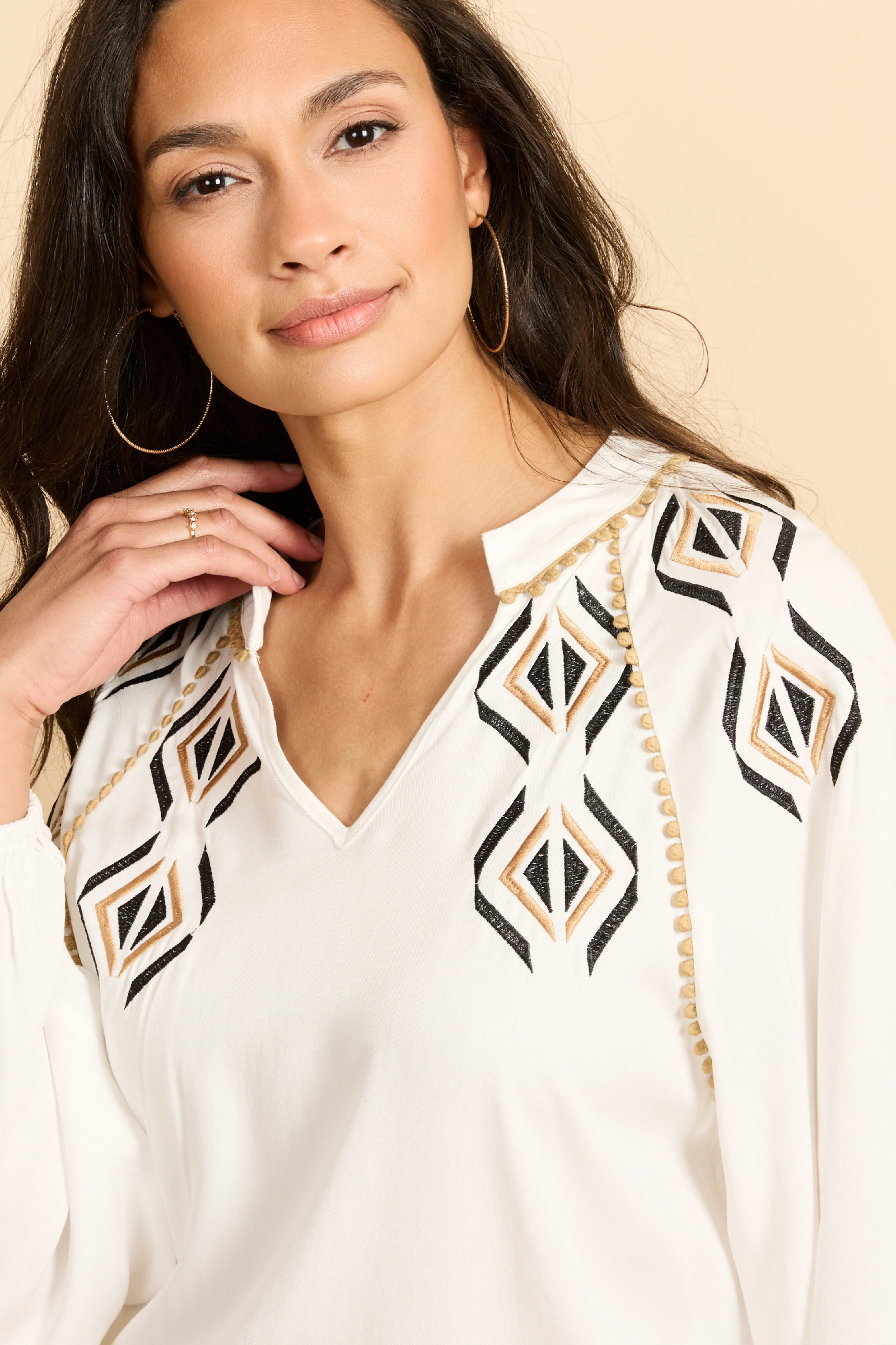 Blouse Xylia Offwhite - Image 4
