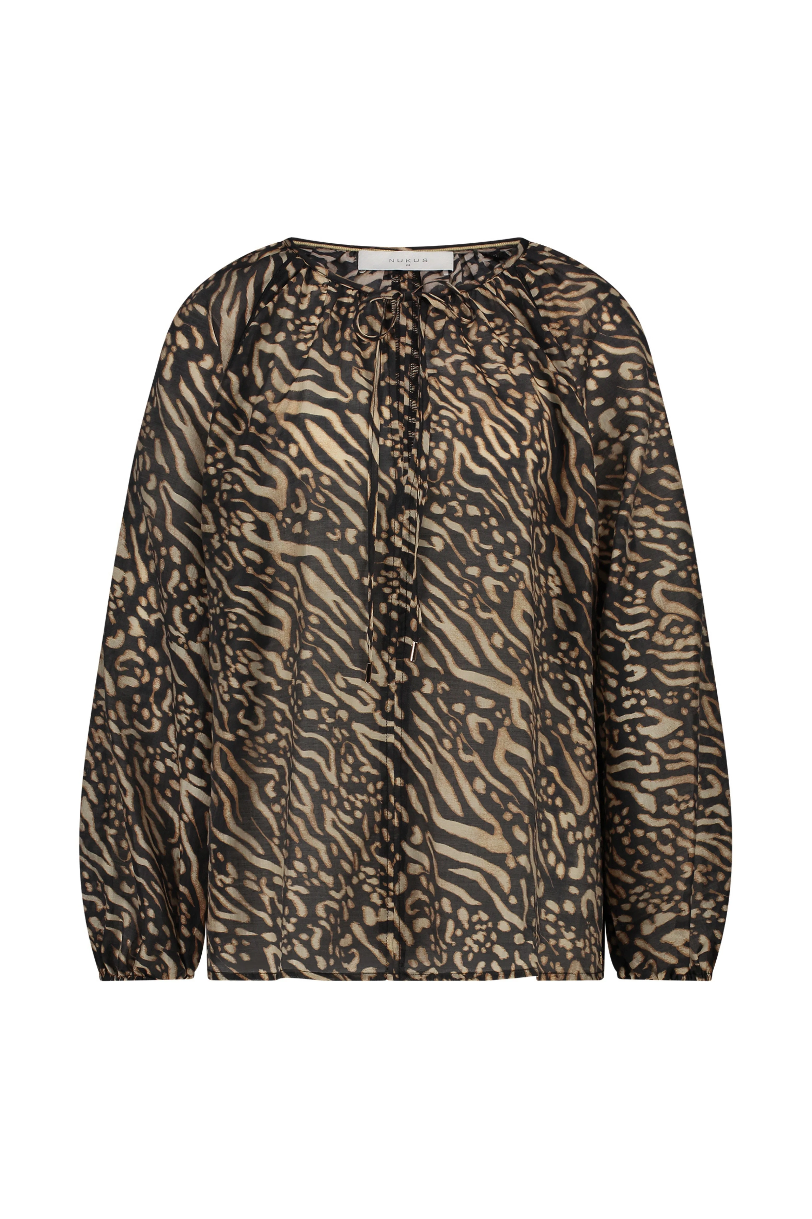 Blouse Yoni Black Sand NKS02092 - Image 2