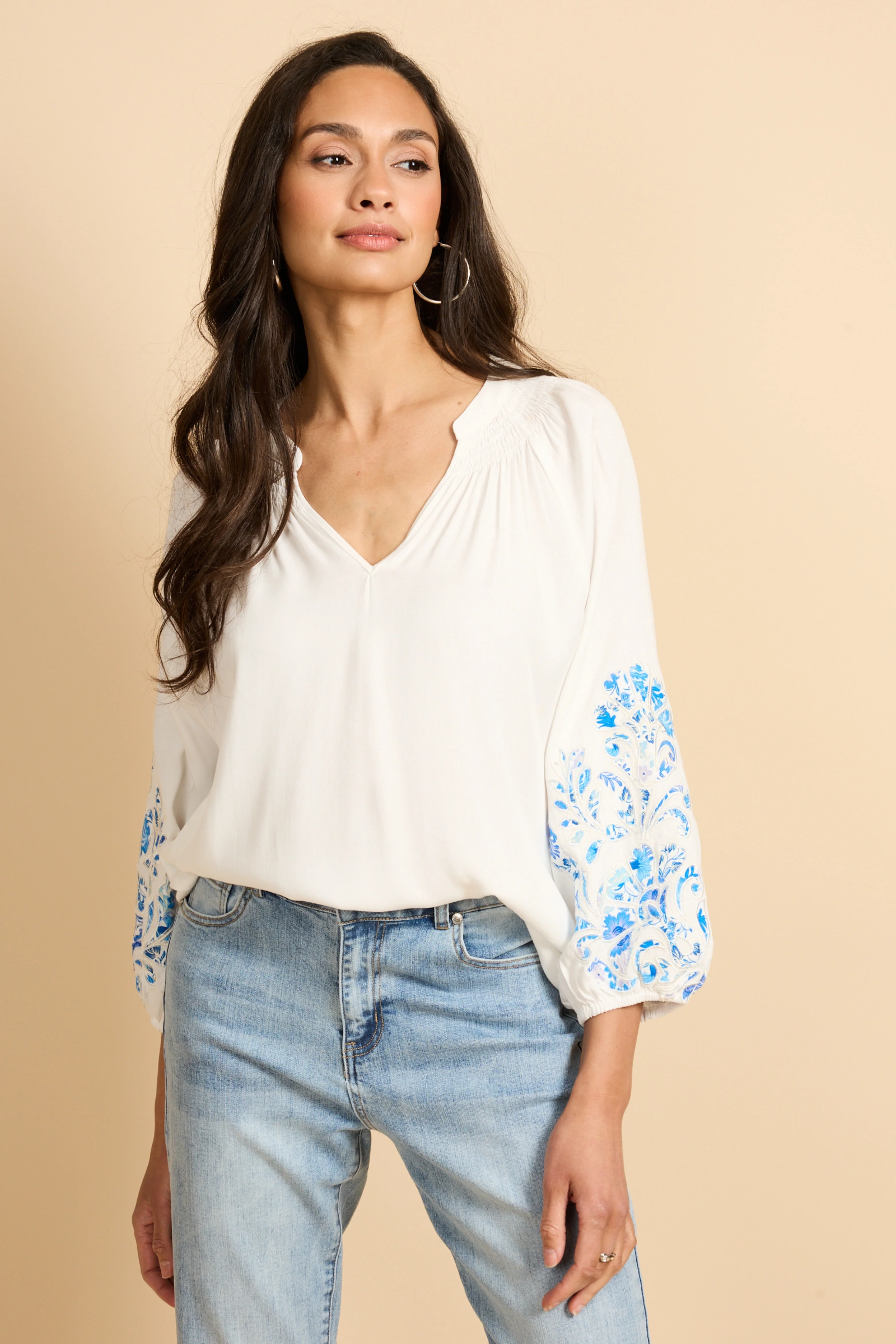 Blouse Ysolde Offwhite - Image 3