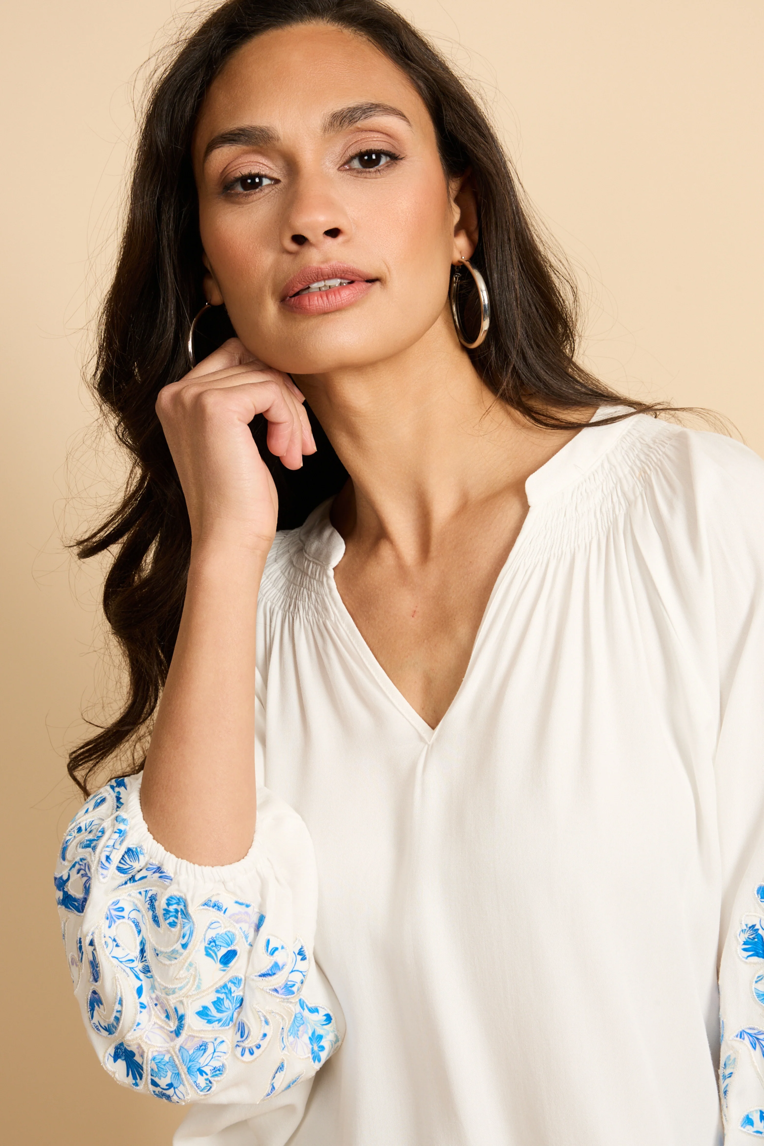Blouse Ysolde Offwhite - Image 4