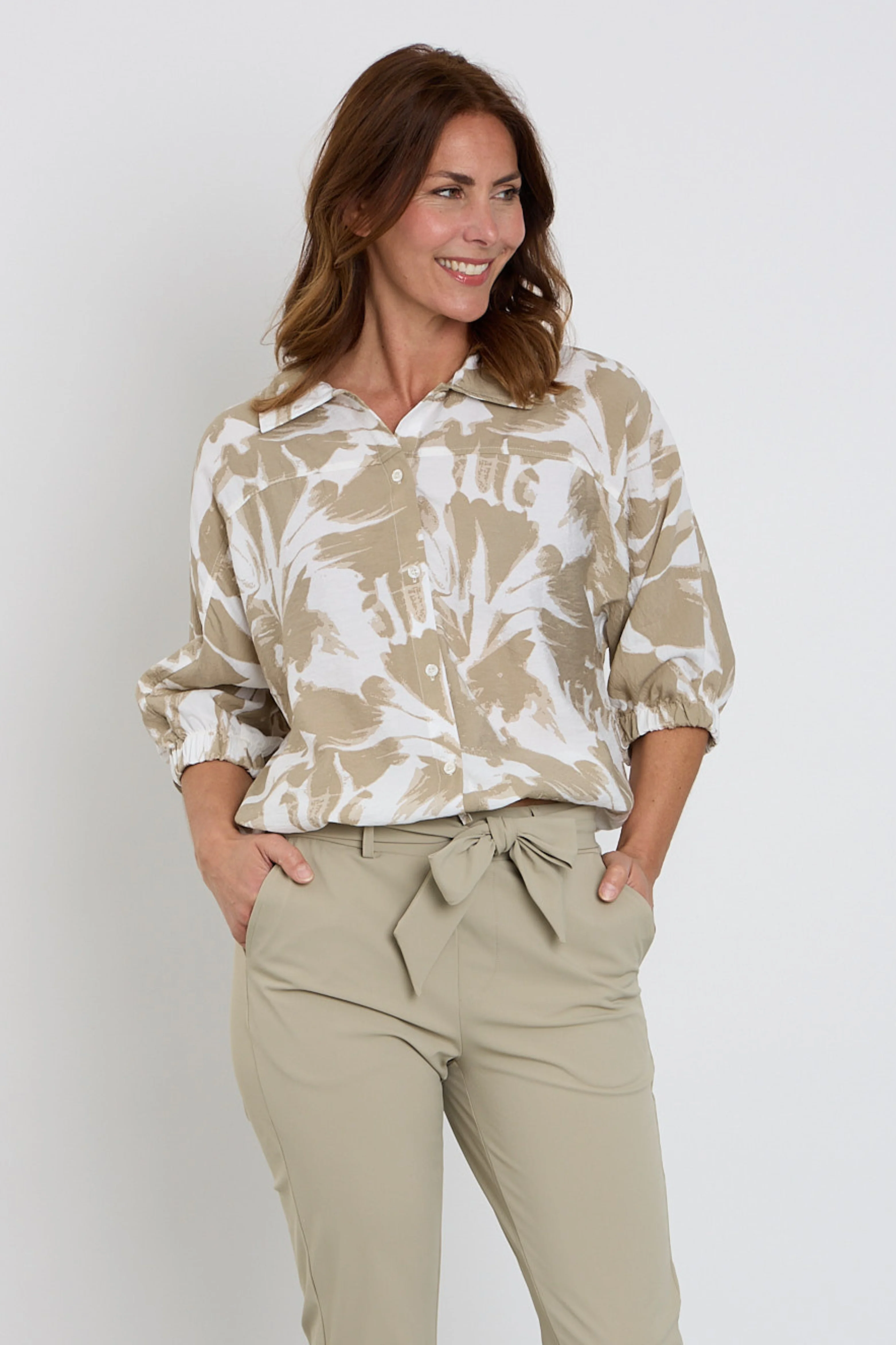 Blouse Yvette Sage 262 - Image 2