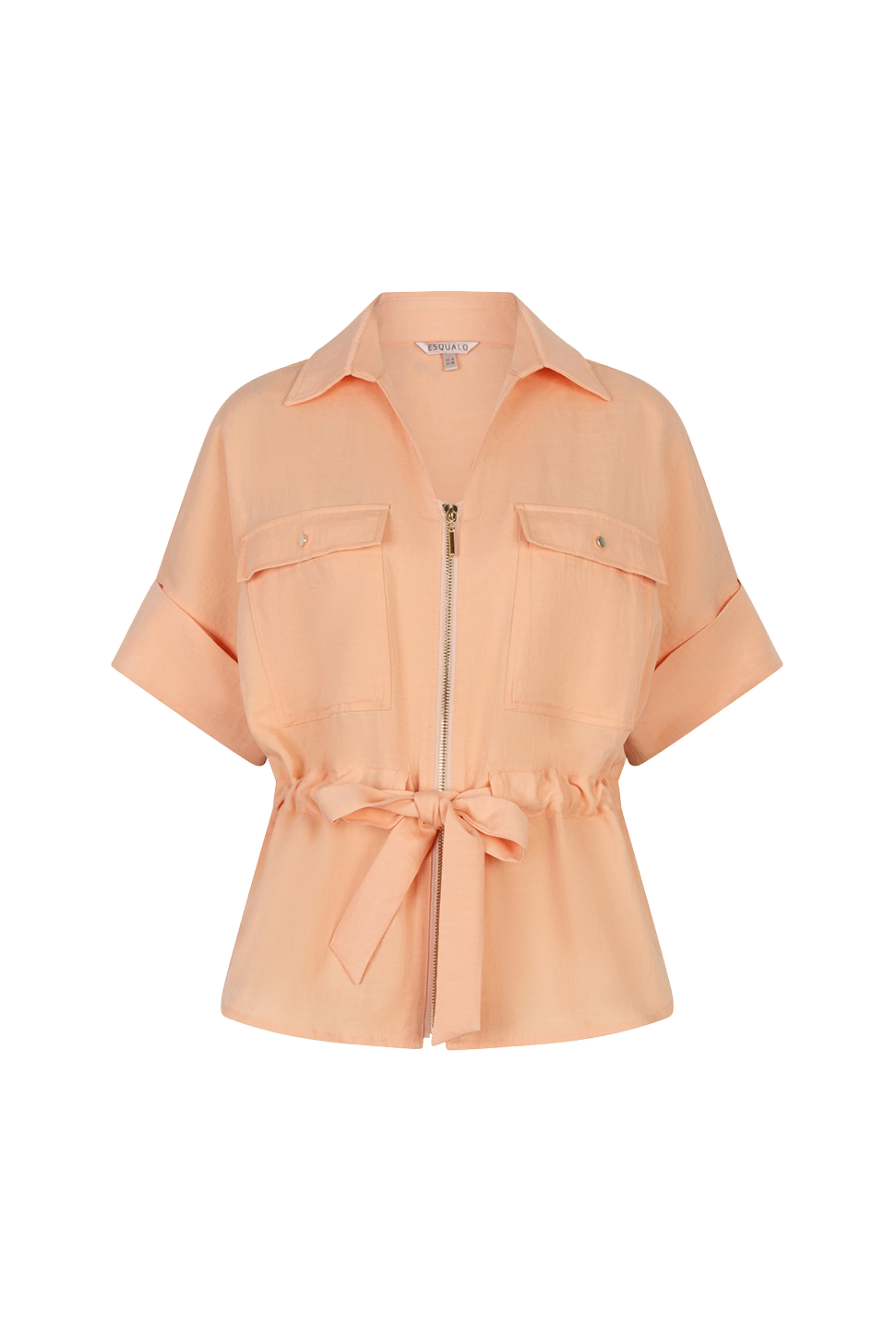Blouse Zipper Fine Crinkle Bellini SP26.10038 - Image 3