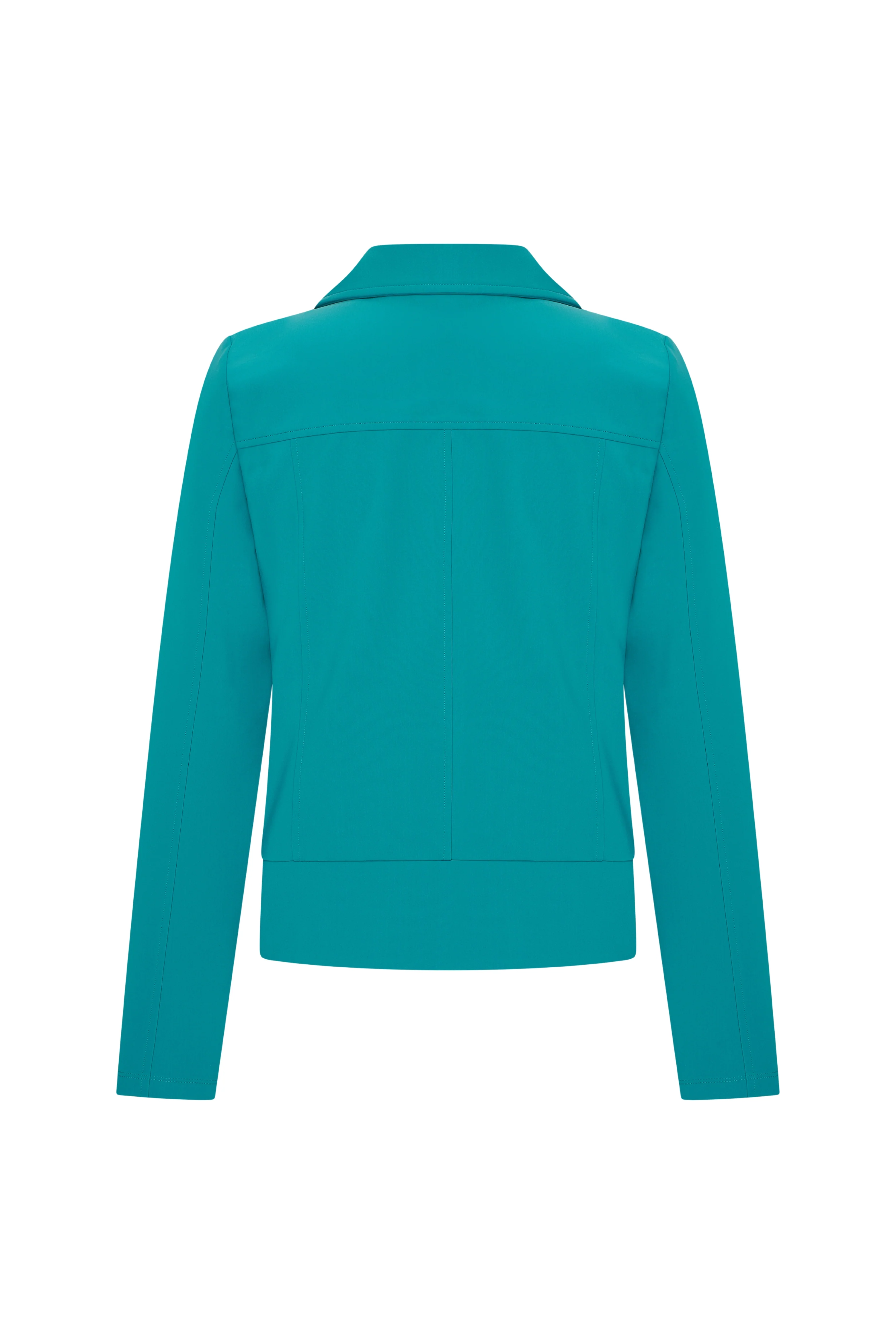 Bonded Travel Jacket Biker Petrol 202728 - Image 3