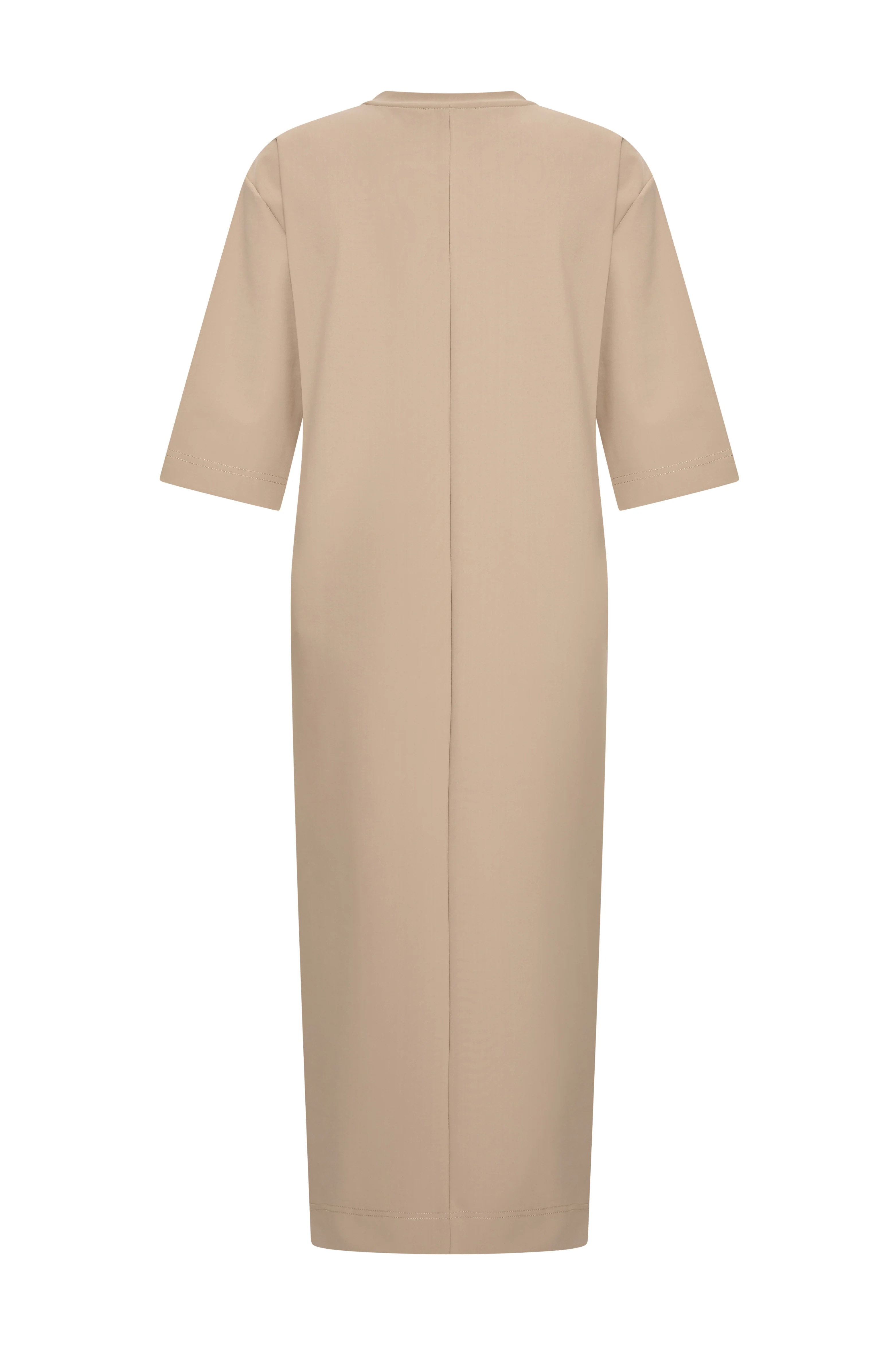 Bonded Travel Jurk Latte 202692 - Image 3