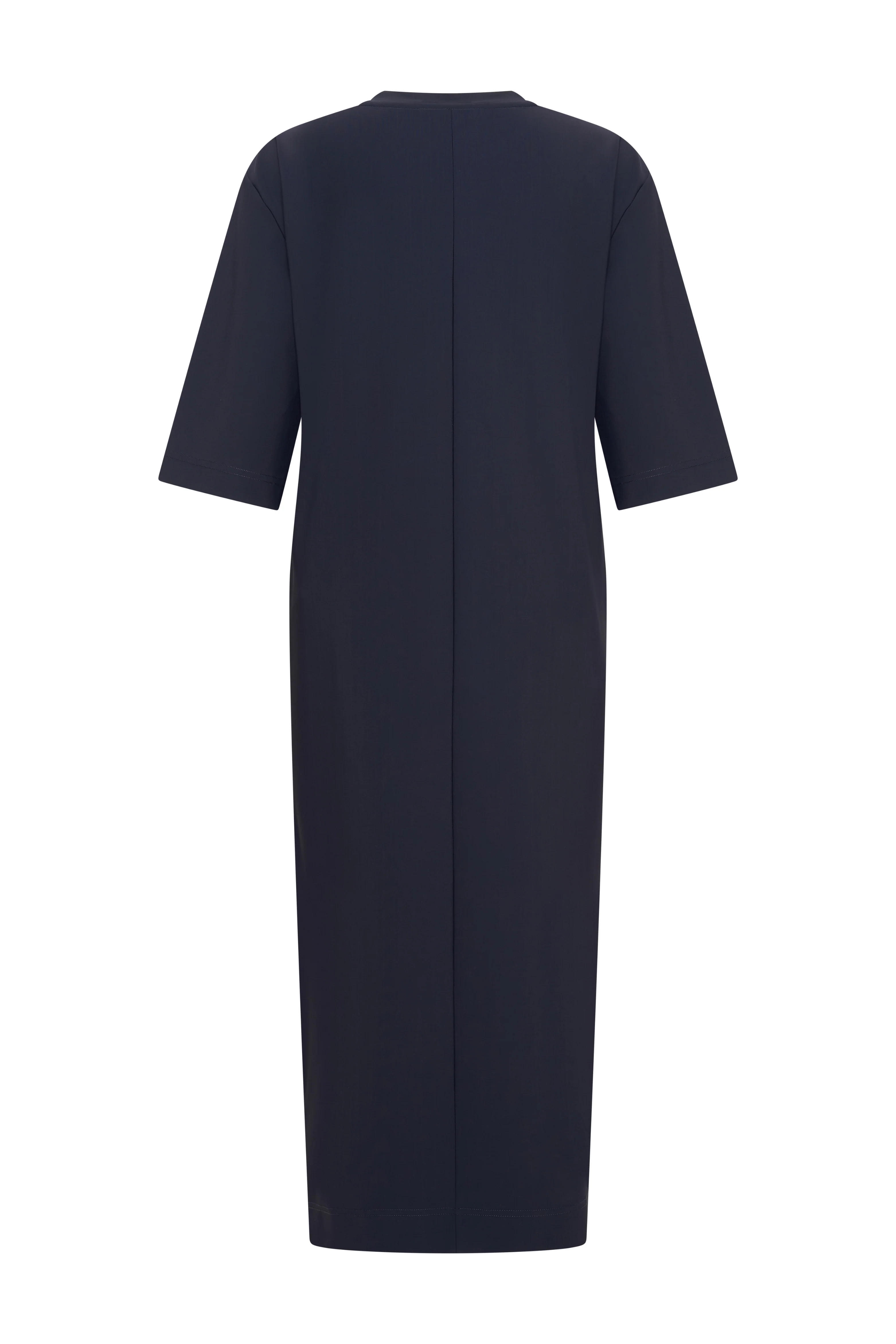 Bonded Travel Jurk Navy 202692 - Image 2