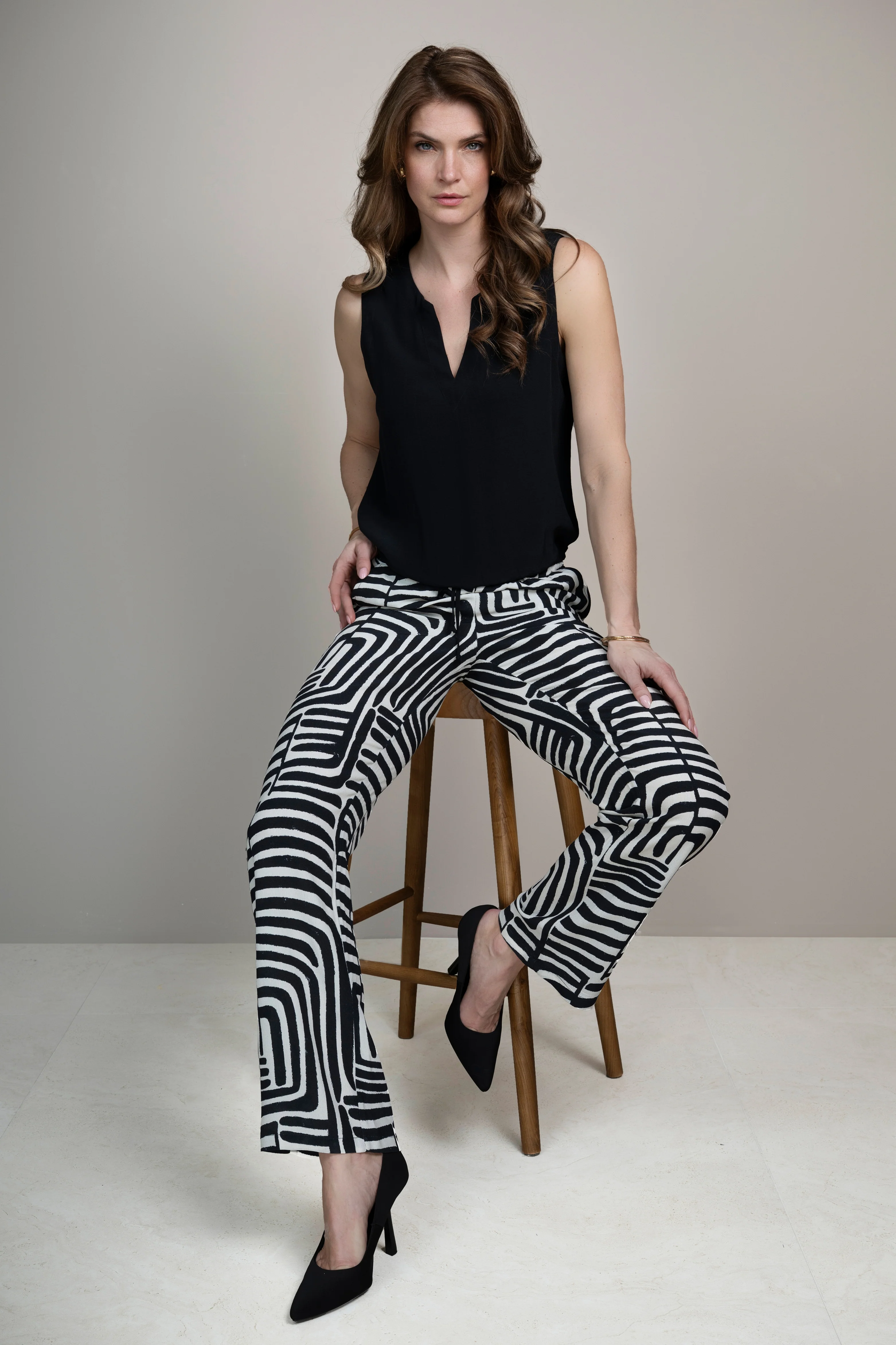 Broek Abby African Zebra