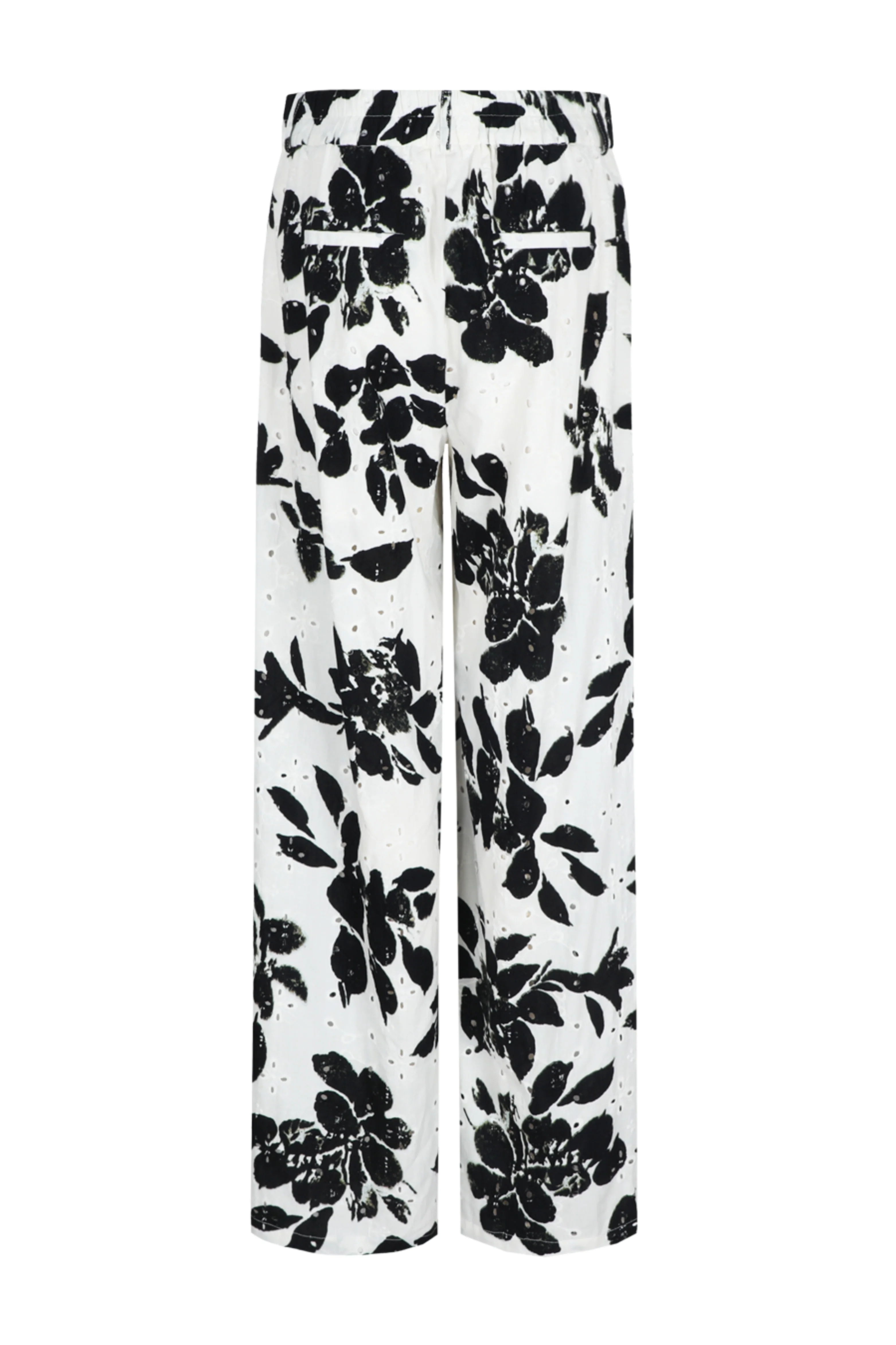 Broek Aeris Offwhite Black - Image 6