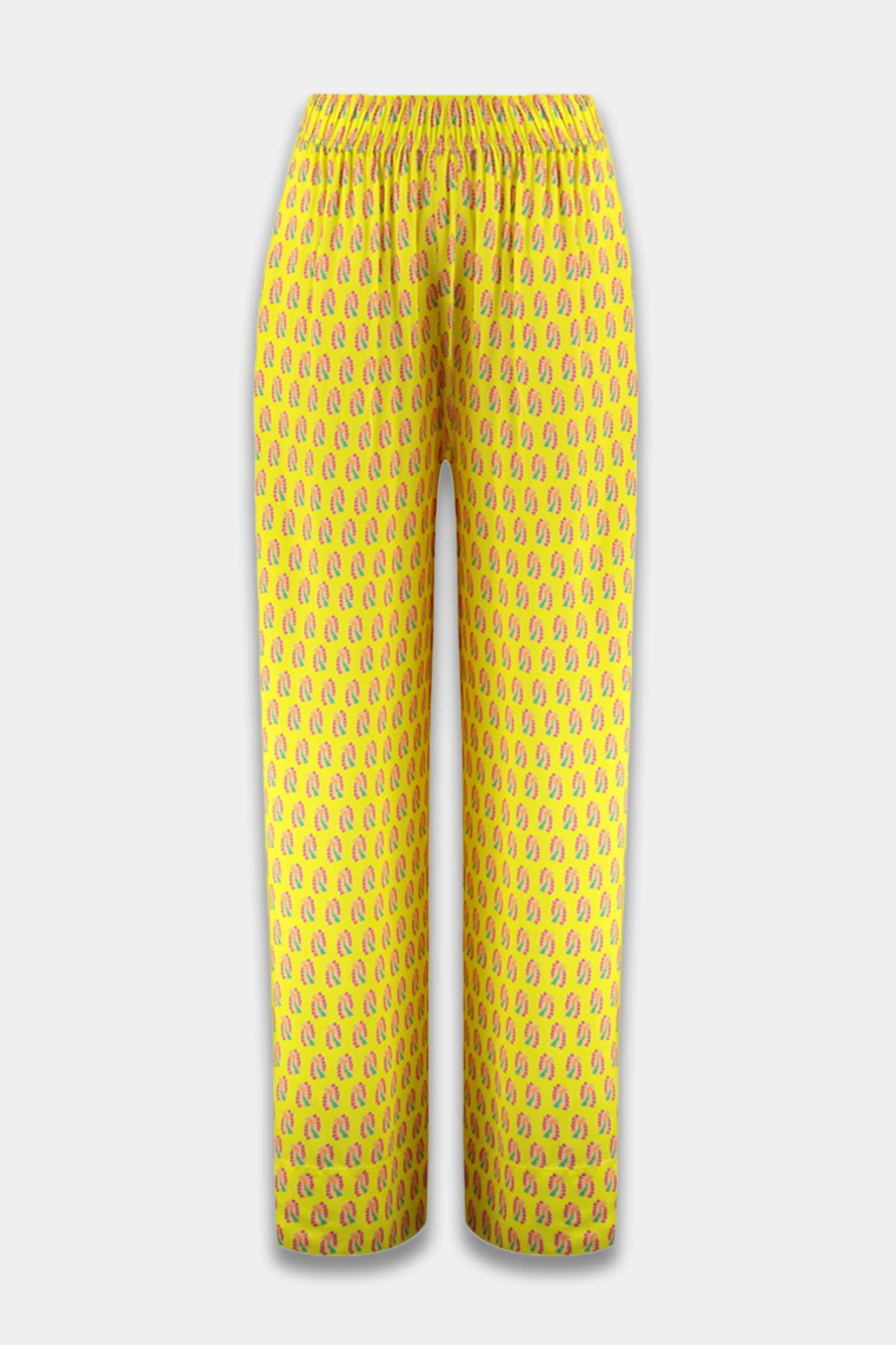 Broek Alexis Hearts Bouquet Lime HS25J101 - Image 3