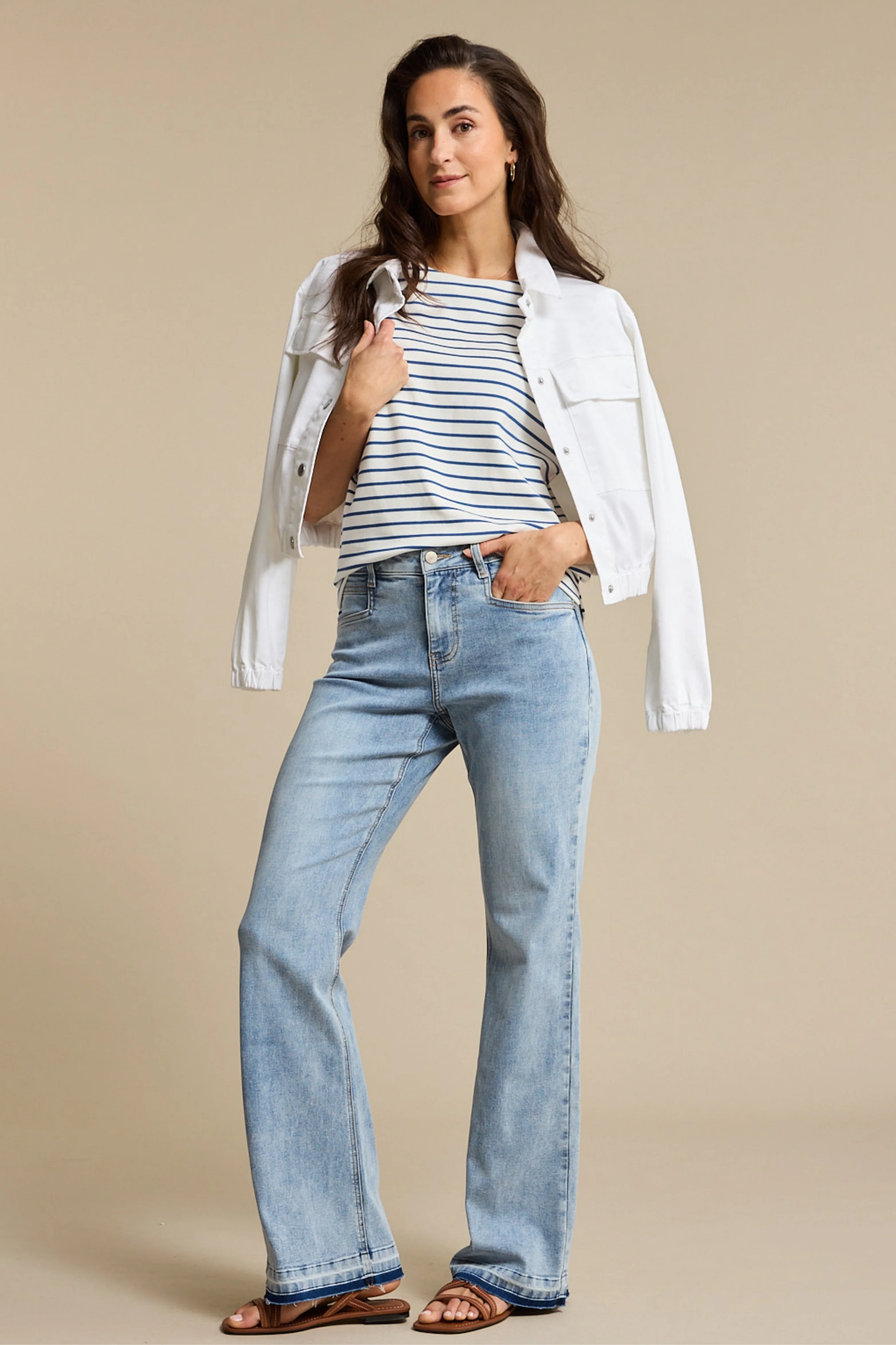 Broek Bibette Released Hem Vintage SRB4768 - Image 8