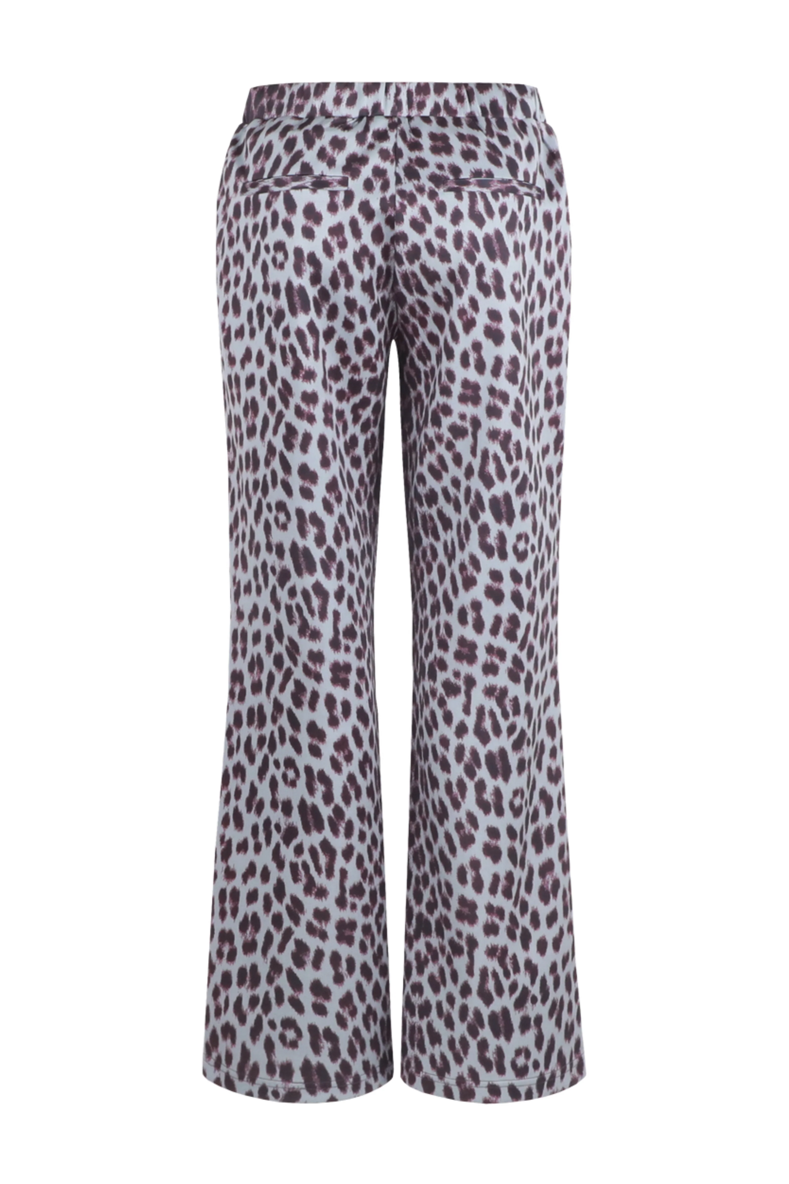 Broek Bindi Gray Melange Mauve Wine - Image 5